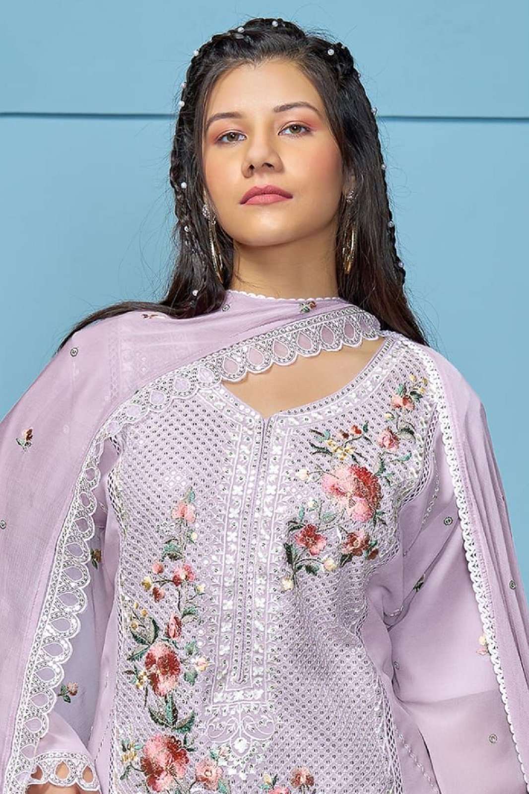 FEPIC ROSEMEEN C 1829 GEORGETTE DRESS MATERIALS