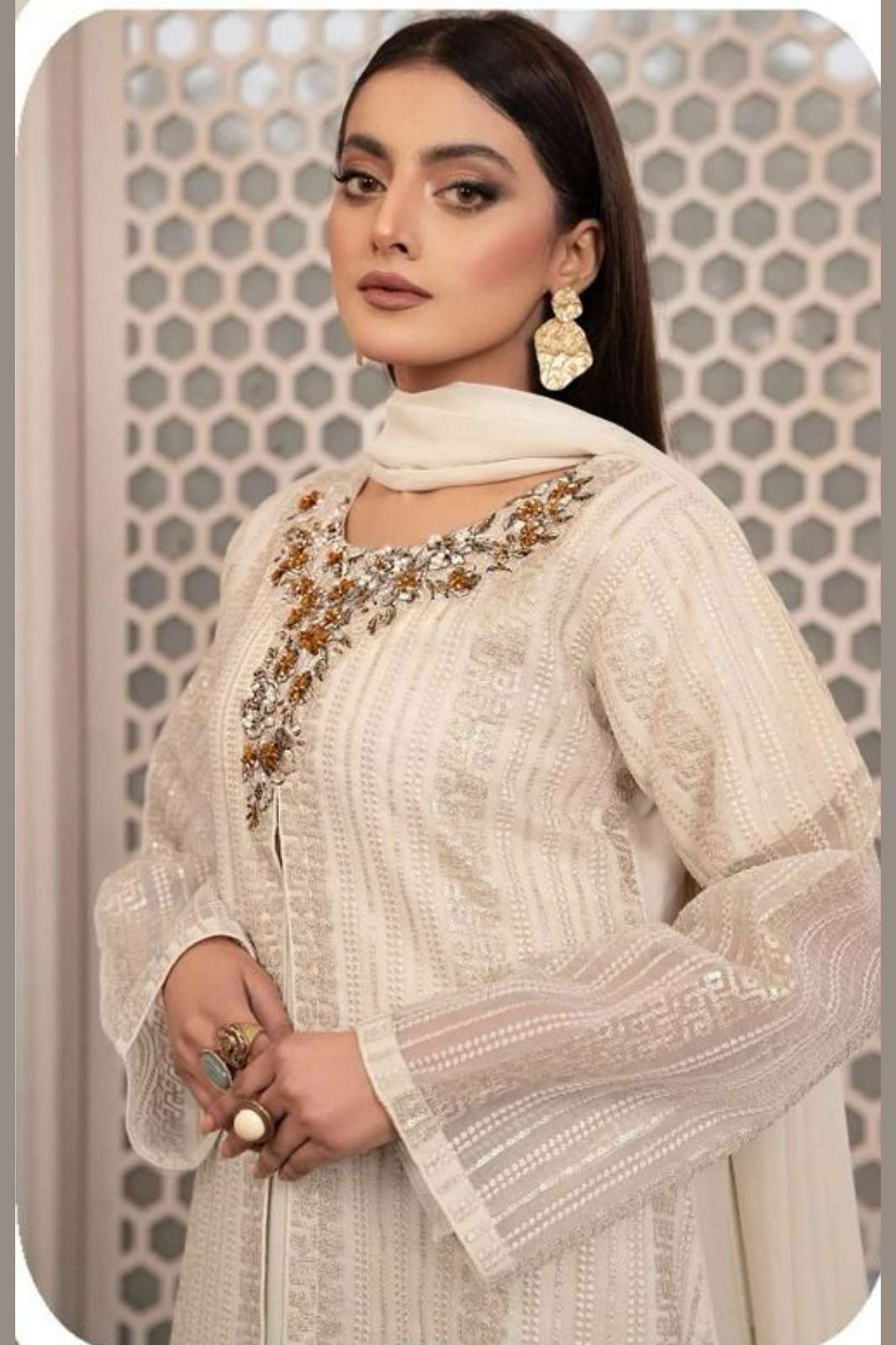 FEPIC ROSEMEEN D 5422 GEORGETTE EMBROIDERED PAKISTANI SUIT