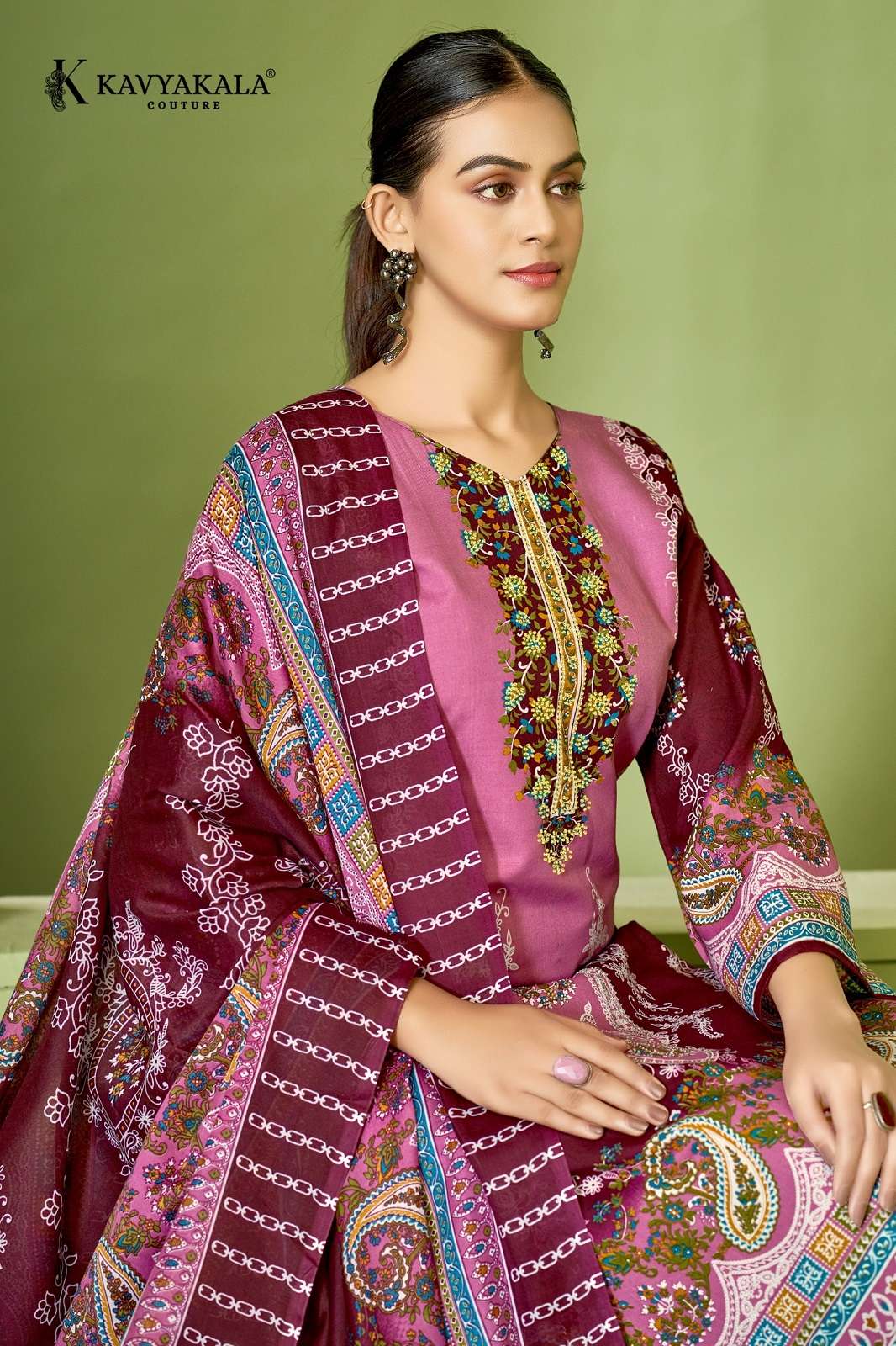 KAVYA KALA GULZAAR VOL 3 COTTON PRINTED DRESS MATERIALS