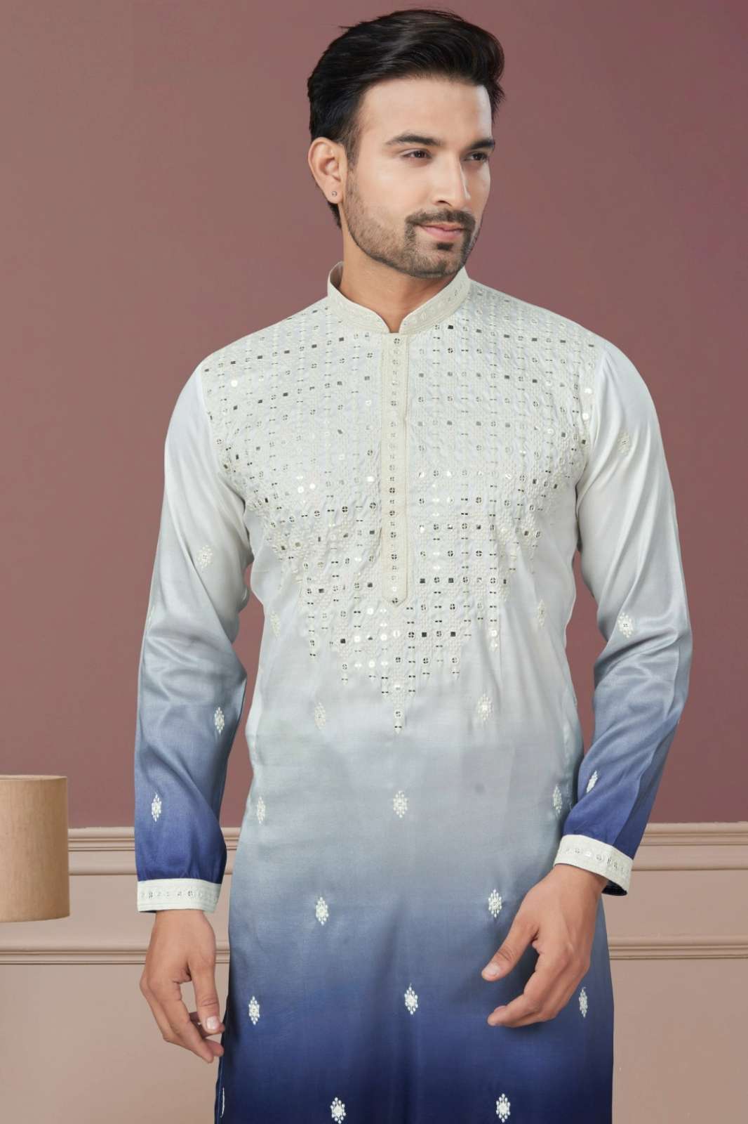Outlook Outluk Wedding Collection Vol 27 Pure Silk Wedding Kurta Pajama 