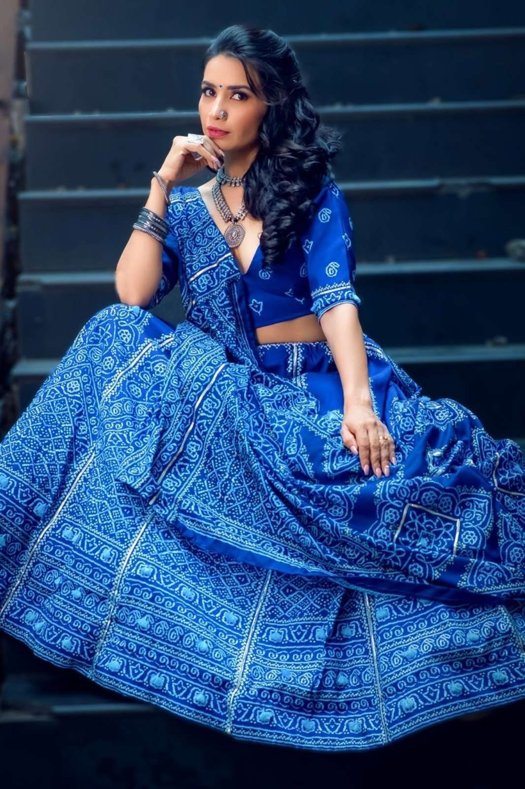 PAYAL CREATION 1251NBL Navratri Vaishali Silk Chaniya Choli