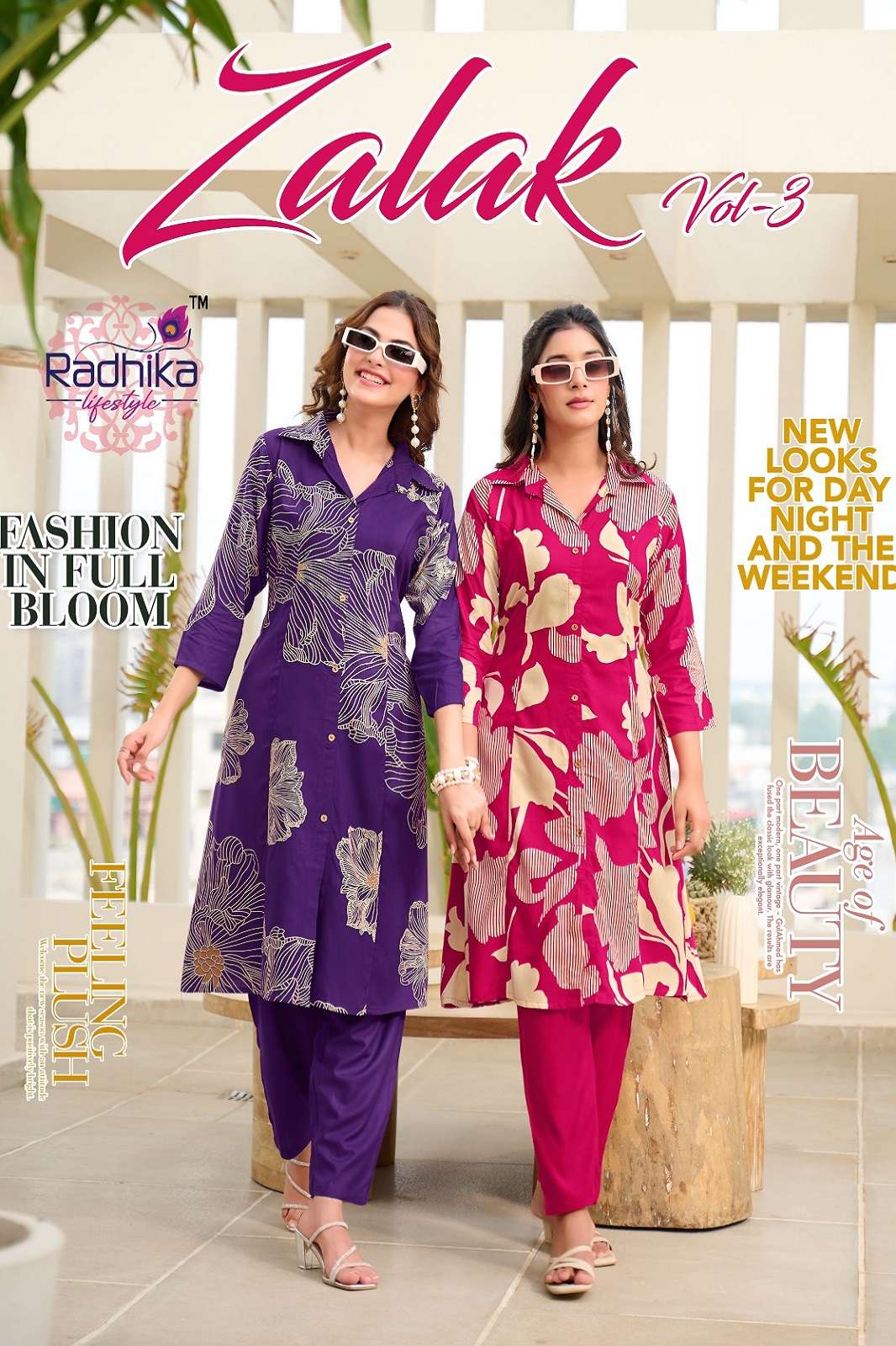 RADHIKA LIFESTYLE ZALAK VOL 3 READY TO WEAR KURTIES