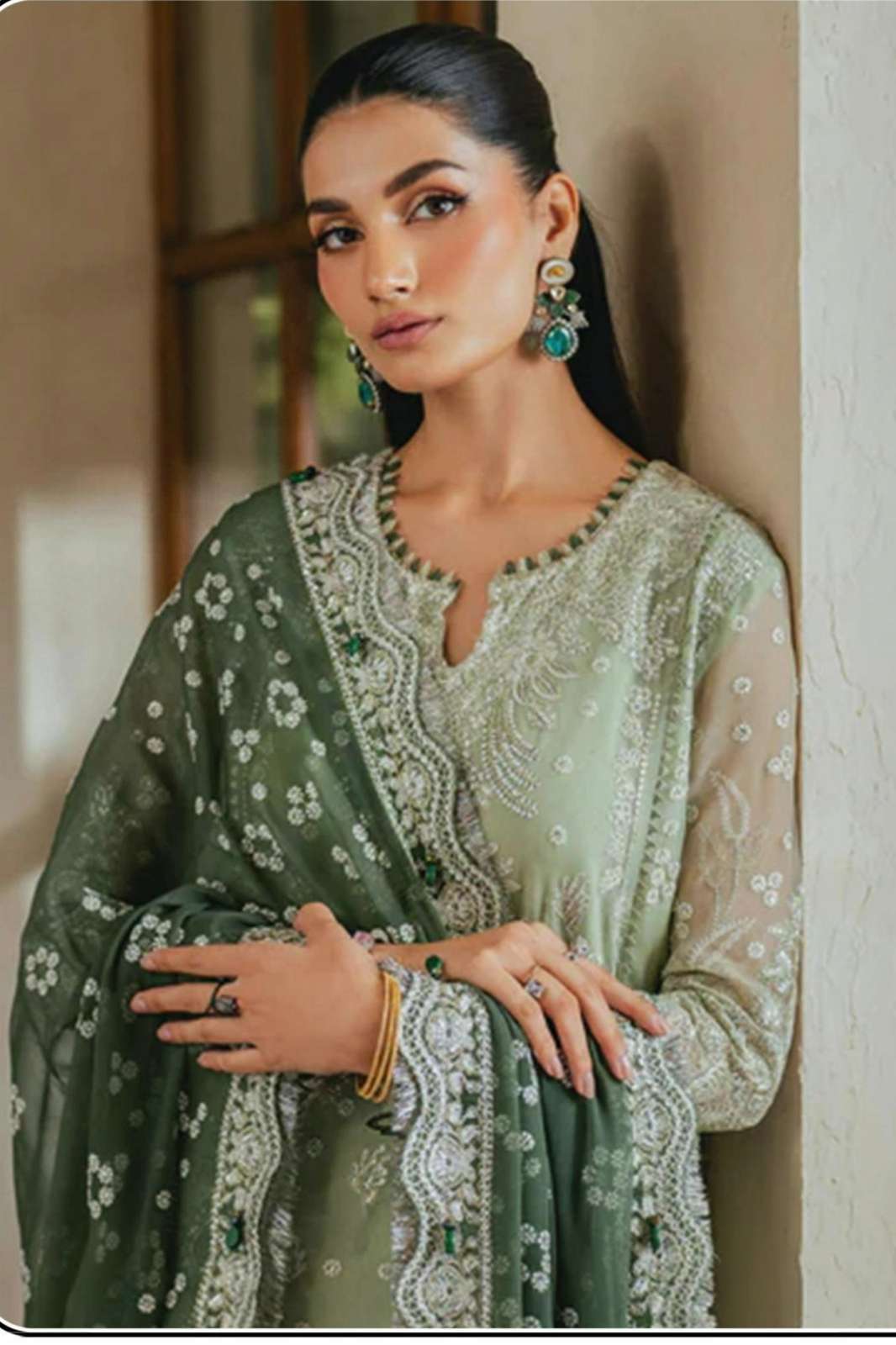 SAJIDA SD 1036 GEORGETTE DESIGNER PAKISTANI SUIT