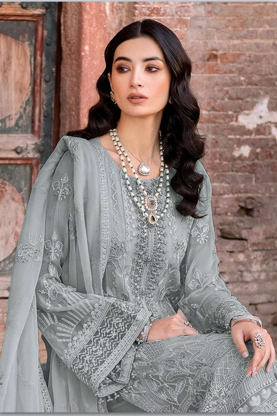 SHANAYA S 197 EDITION FAUX GEORGETTE PAKISTANI SUITS
