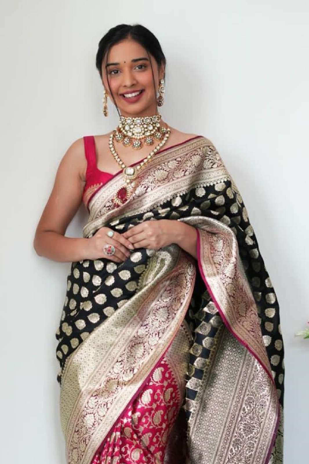 SHRI BALAJI 5027 SOFT COTTON SILK WEAVING SAREE