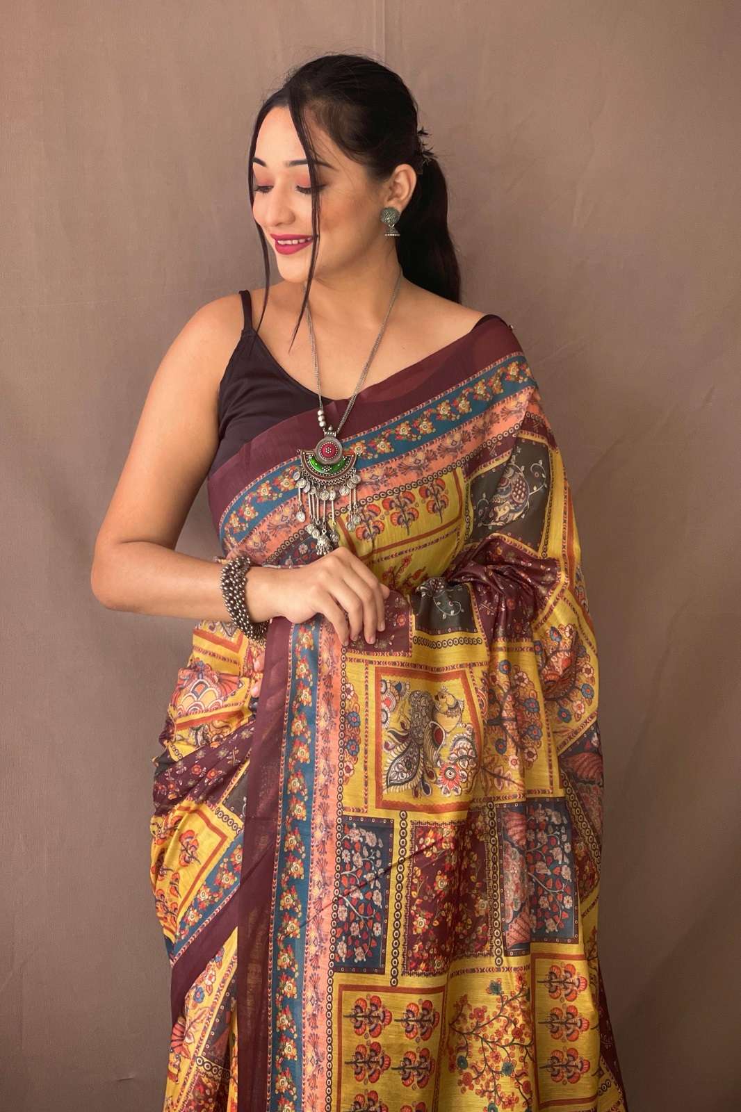 SHRI BALAJI COTTON KALAMKARI VOL 3 COTTON SAREES