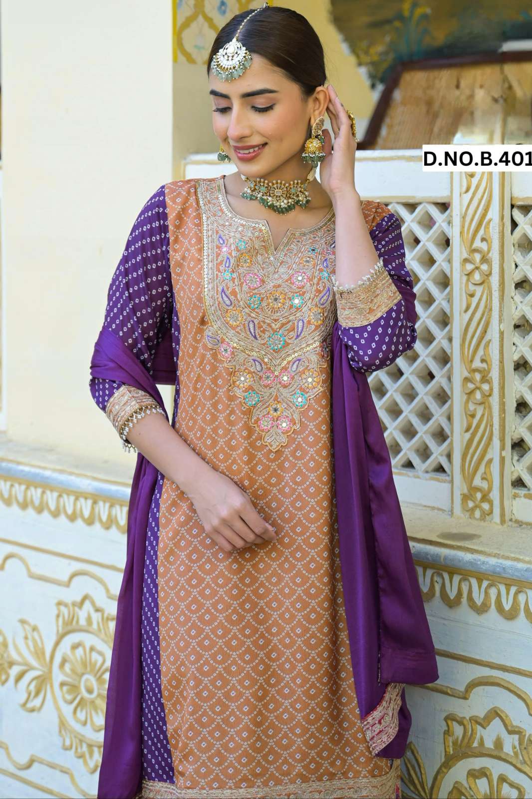Shri Balaji Emporium 4016 A & B Pure Viscose Designer Salwar Kameez
