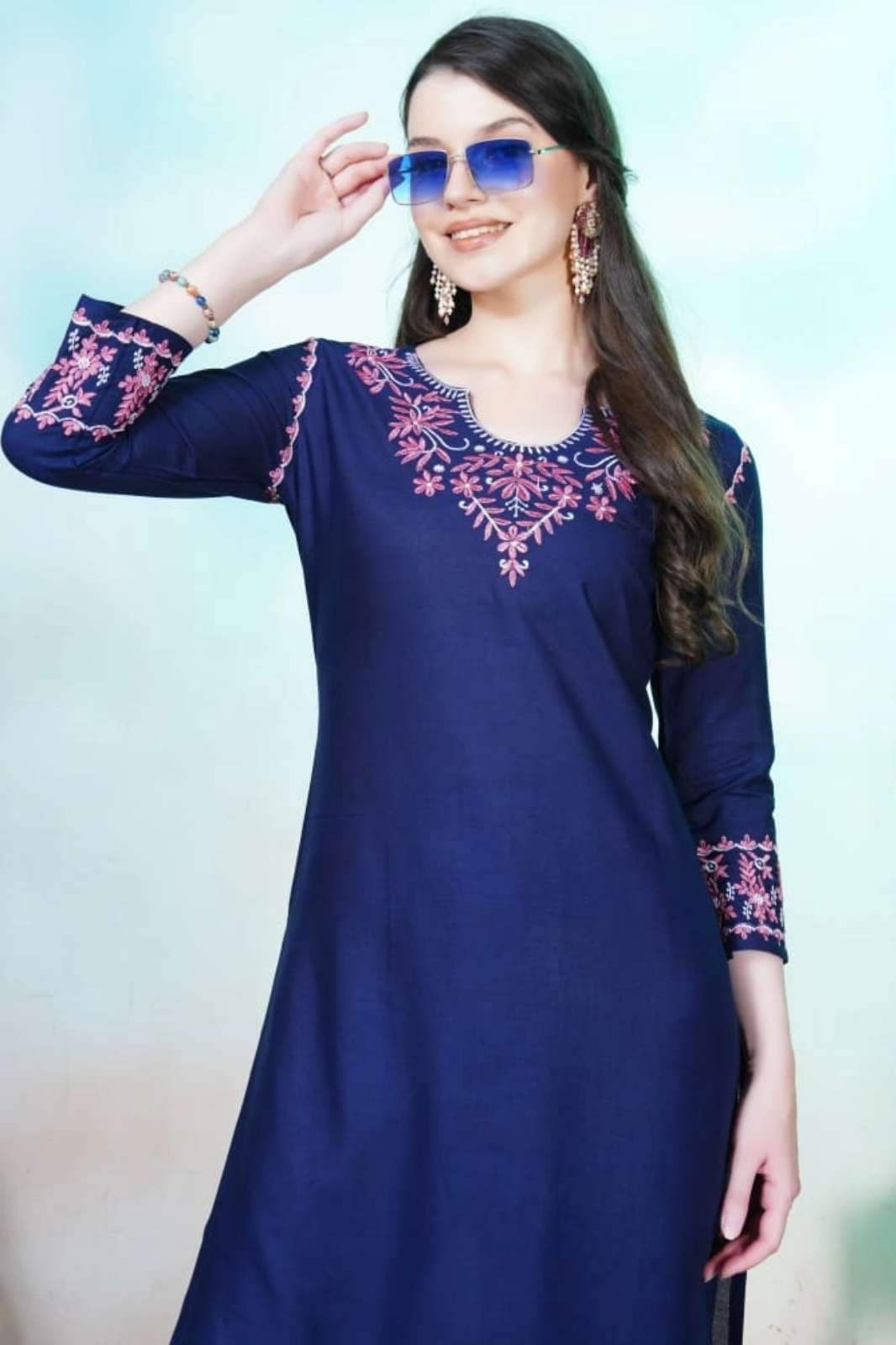Shri Balaji Emporium ANOKHI Rayon Kurti Pant Stylish for Woman