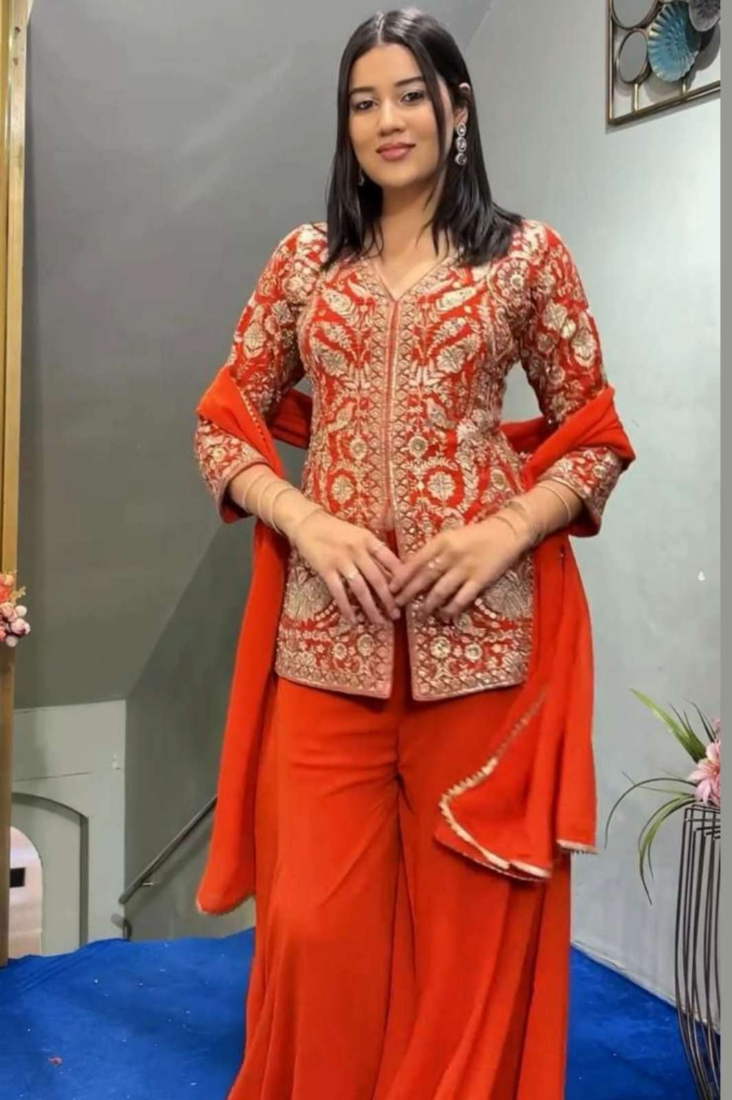 Shri Balaji Emporium DV 24665 Heavy Faux Georgette Designer Suit