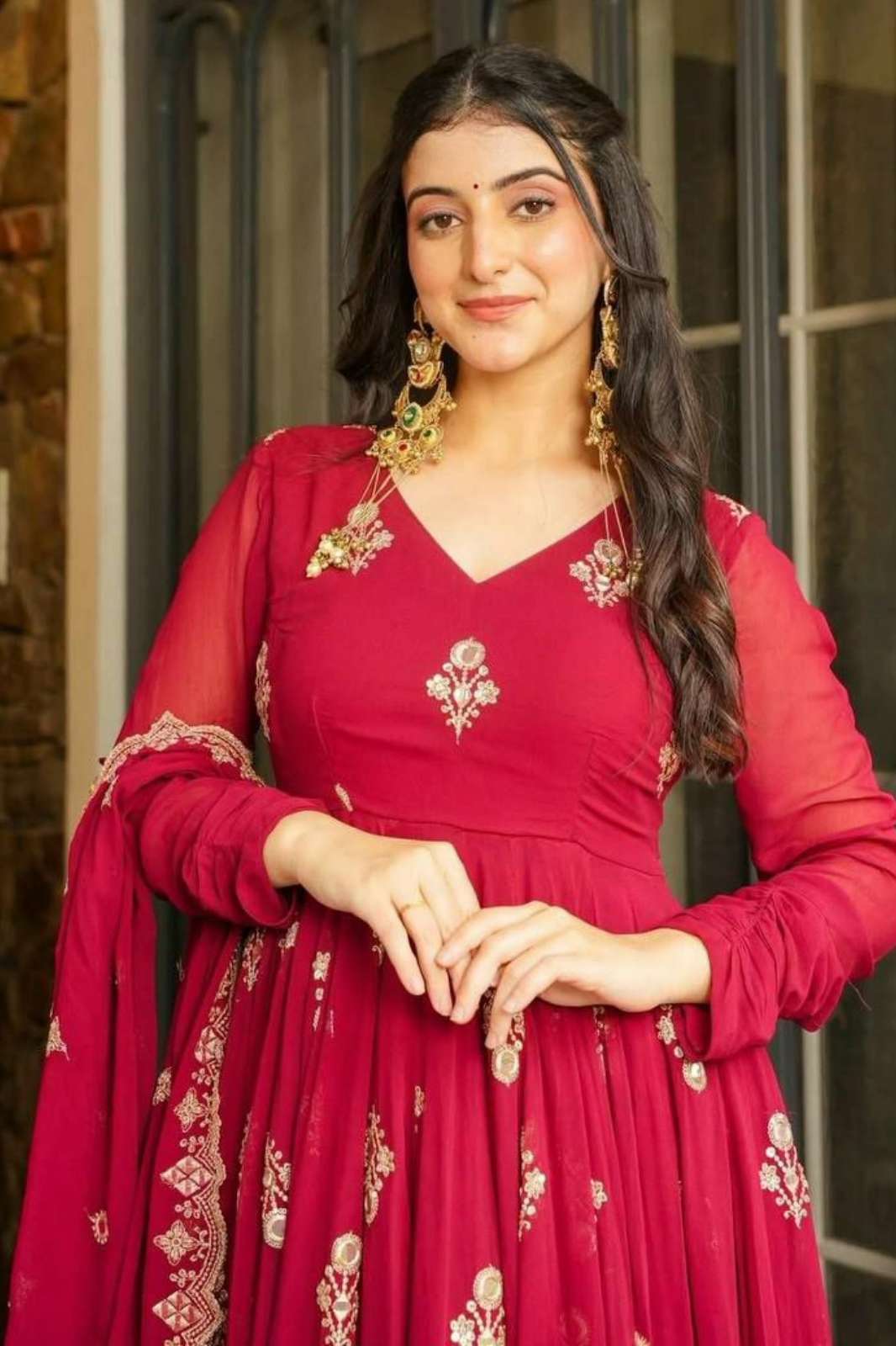 Shri Balaji Emporium DV 24666 Heavy Faux Georgette Anarkali Suit
