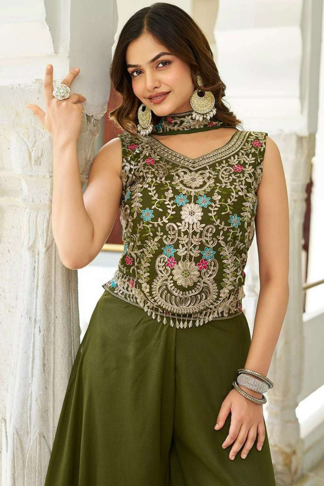 Shri Balaji Emporium DV 24715 Ready to Wear Star Georgette Designer Dress