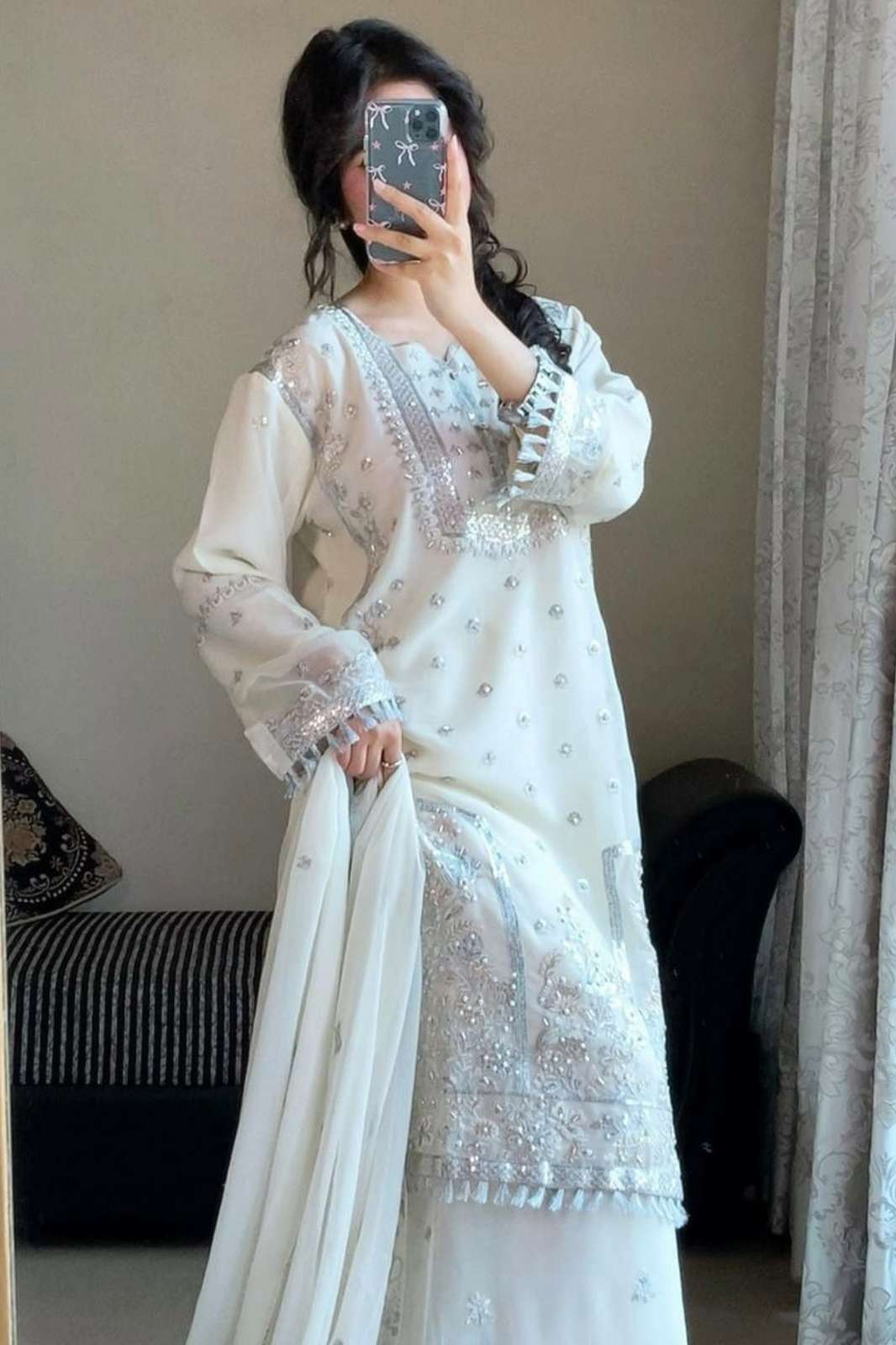 Shri Balaji Emporium DV 24723 Faux Georgette Designer Suit