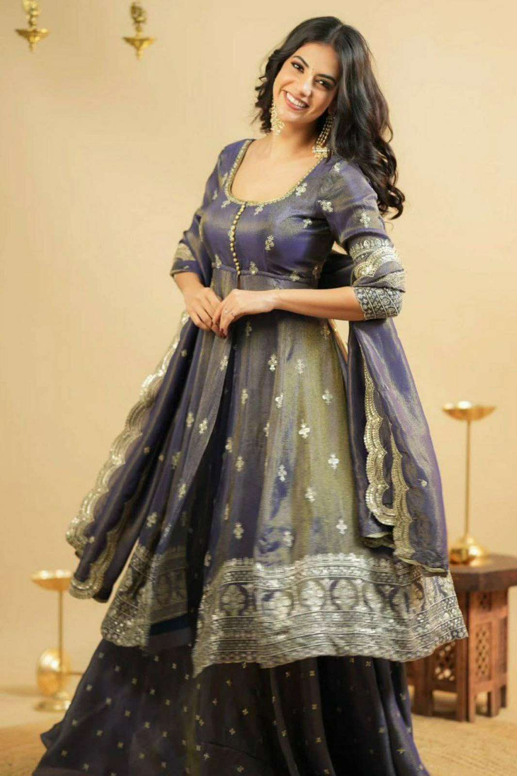 Shri Balaji Emporium DV 24765 Simmer Silk Designer Lehenga Suit
