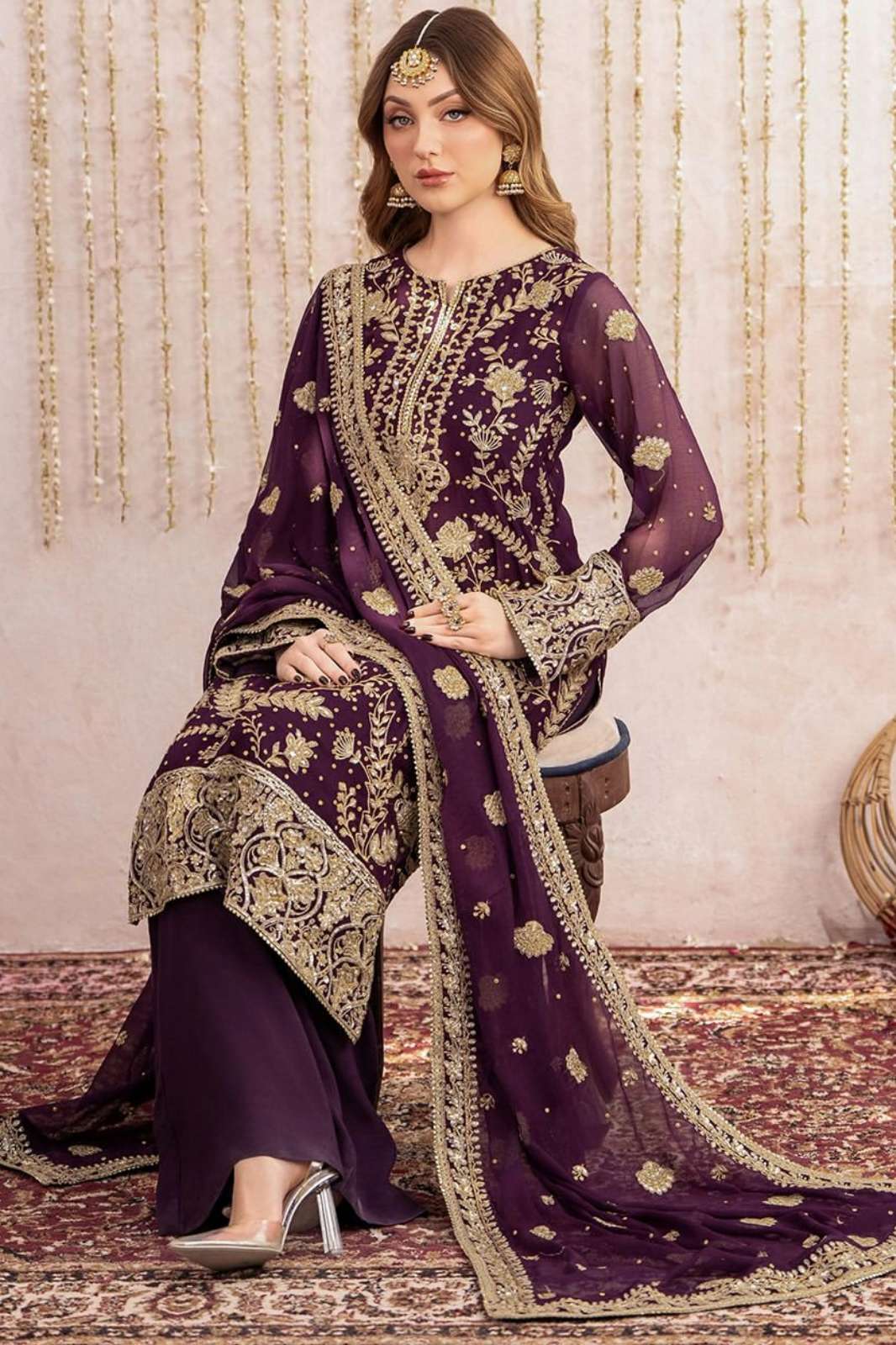 Shri Balaji Emporium LG 1986 Georgette Designer Pakistani Suit