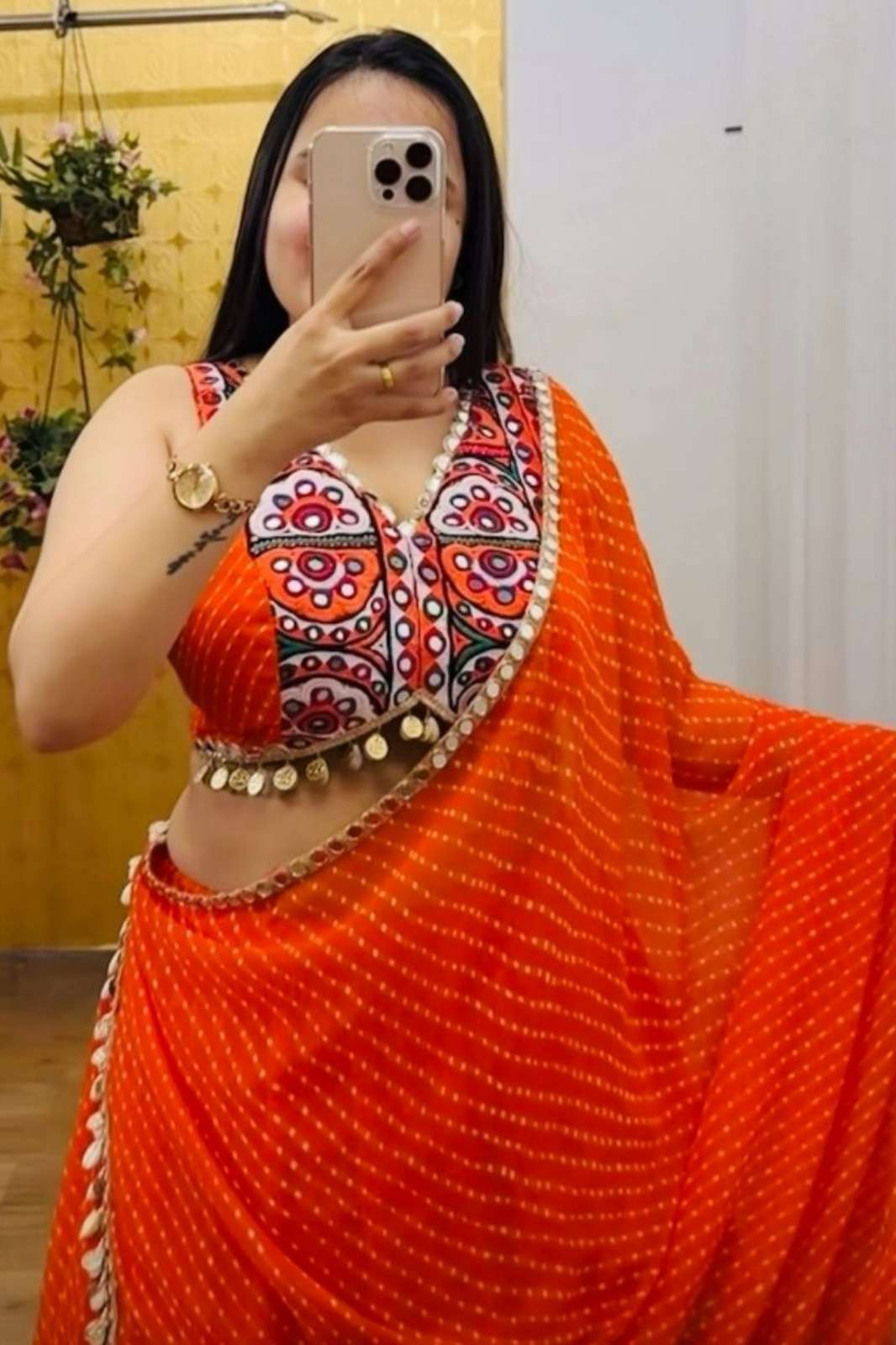 SHRI BALAJI EMPORIUM N46 FAUX GEORGETTE LEHENGA CHOLI 