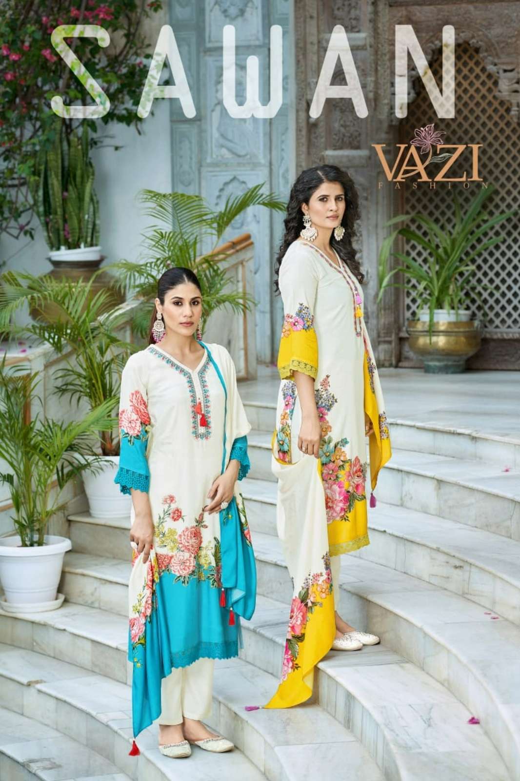 Shri Balaji Emporium SAWAN Designer Style Pure Viscose Muslin Suit      