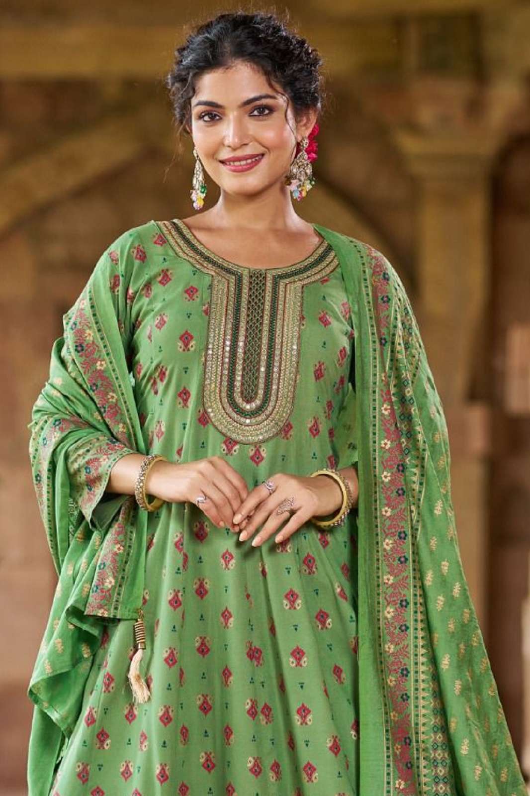 SHRI BALAJI SENORITA VOL 25 RAYON READY TO WEAR KURTIES