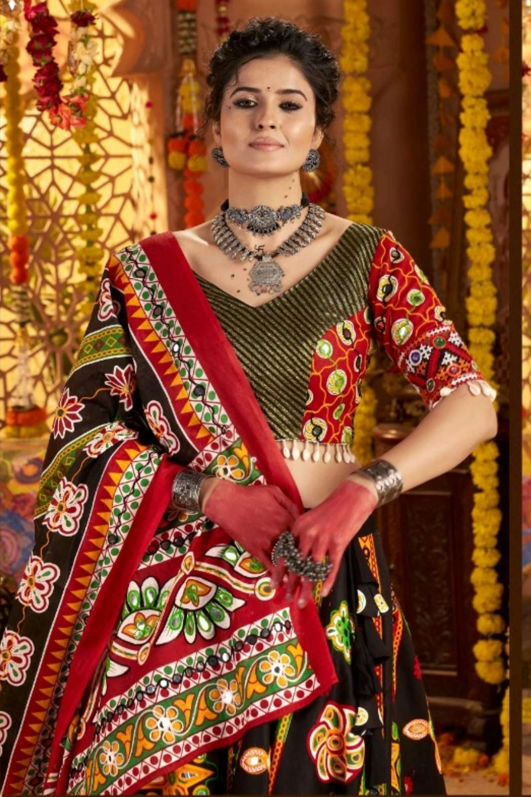 Shubhkala RAAS VOL 22 Organic Cotton Designer Chaniya Choli for Garba night