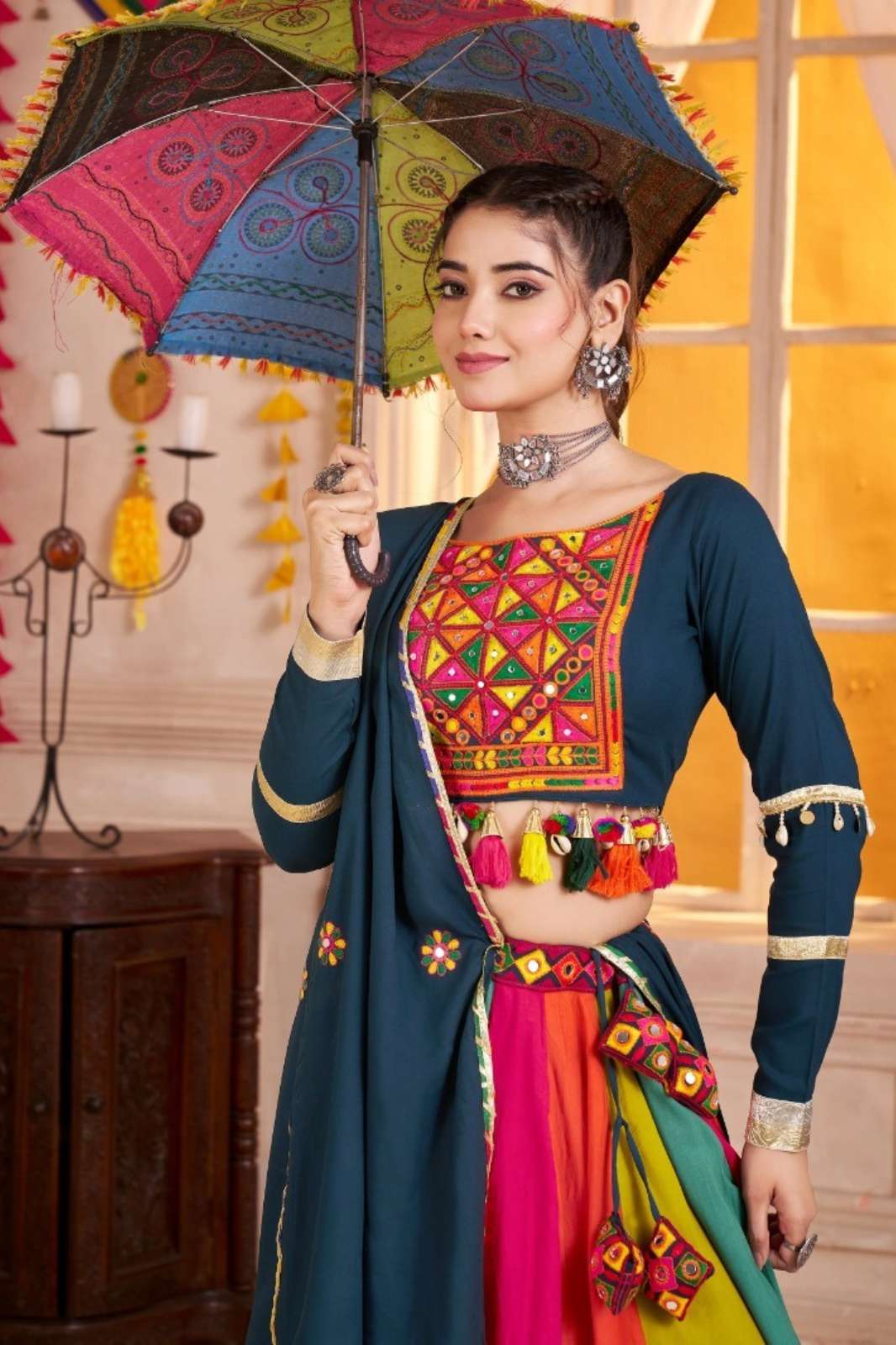 Shubhkala RAAS VOL 28 Viscose Cotton Designer Chaniya Choli with Dupatta Collection