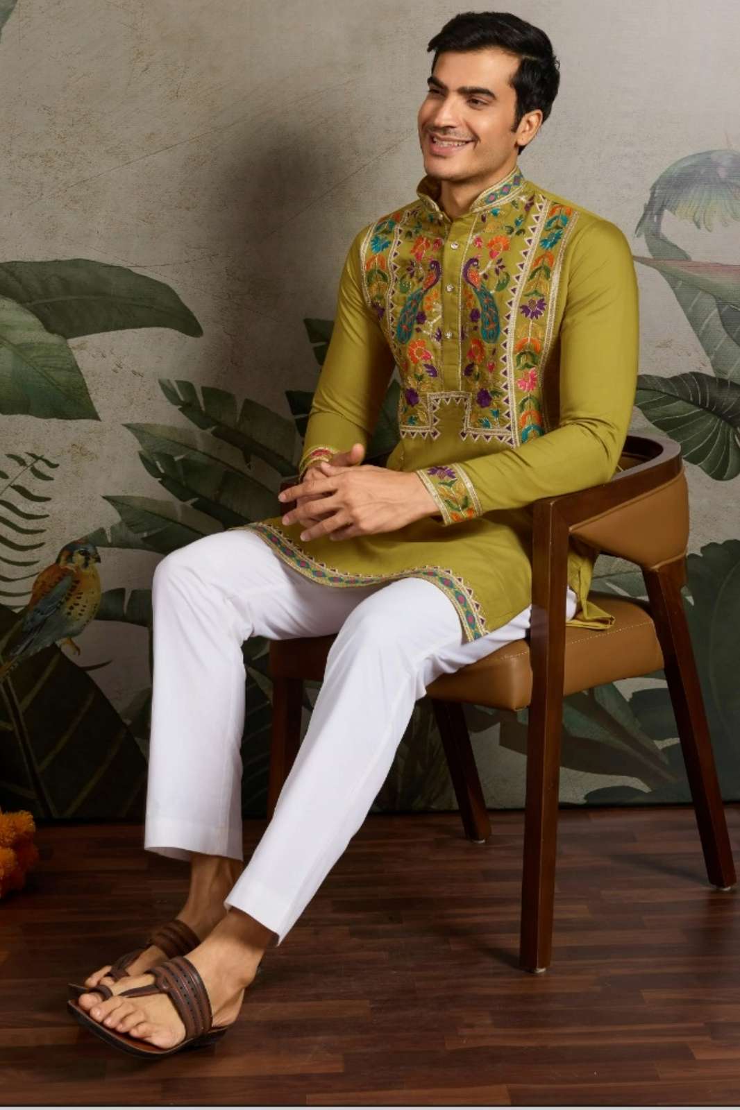 SHUBHVASTRA RAJWADI RAAS 2 Festival Embroidered Mens Wear Kurta Collection