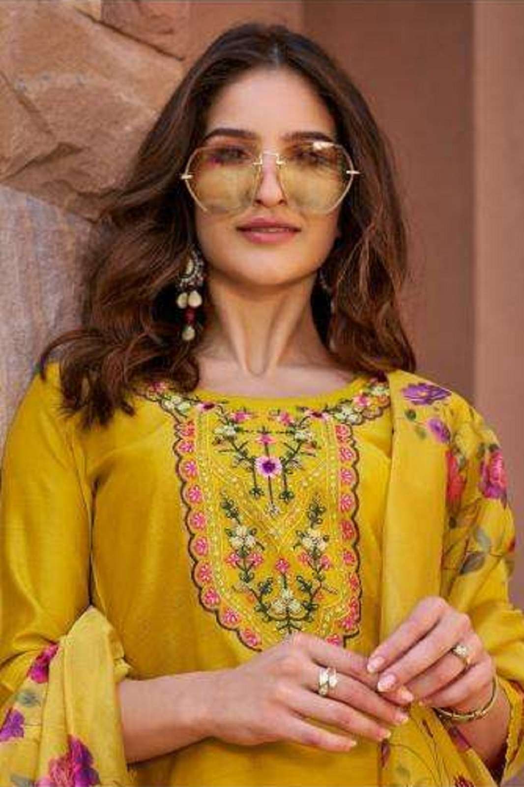 SRIVALLI VOL 21 HANDWORKED READY TO WEAR ANARKALI KURTIES
