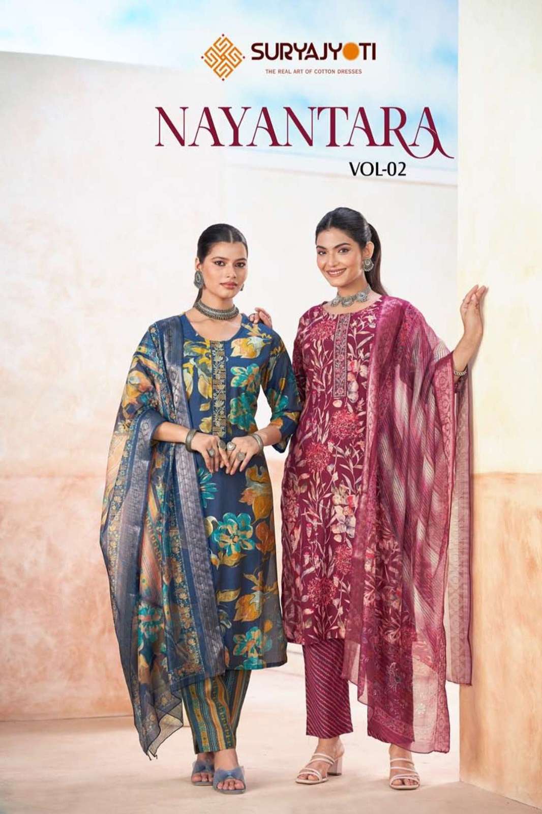 SURYAJYOTI NAYANTARA VOL 2 SILK READY TO WEAR KURTIES