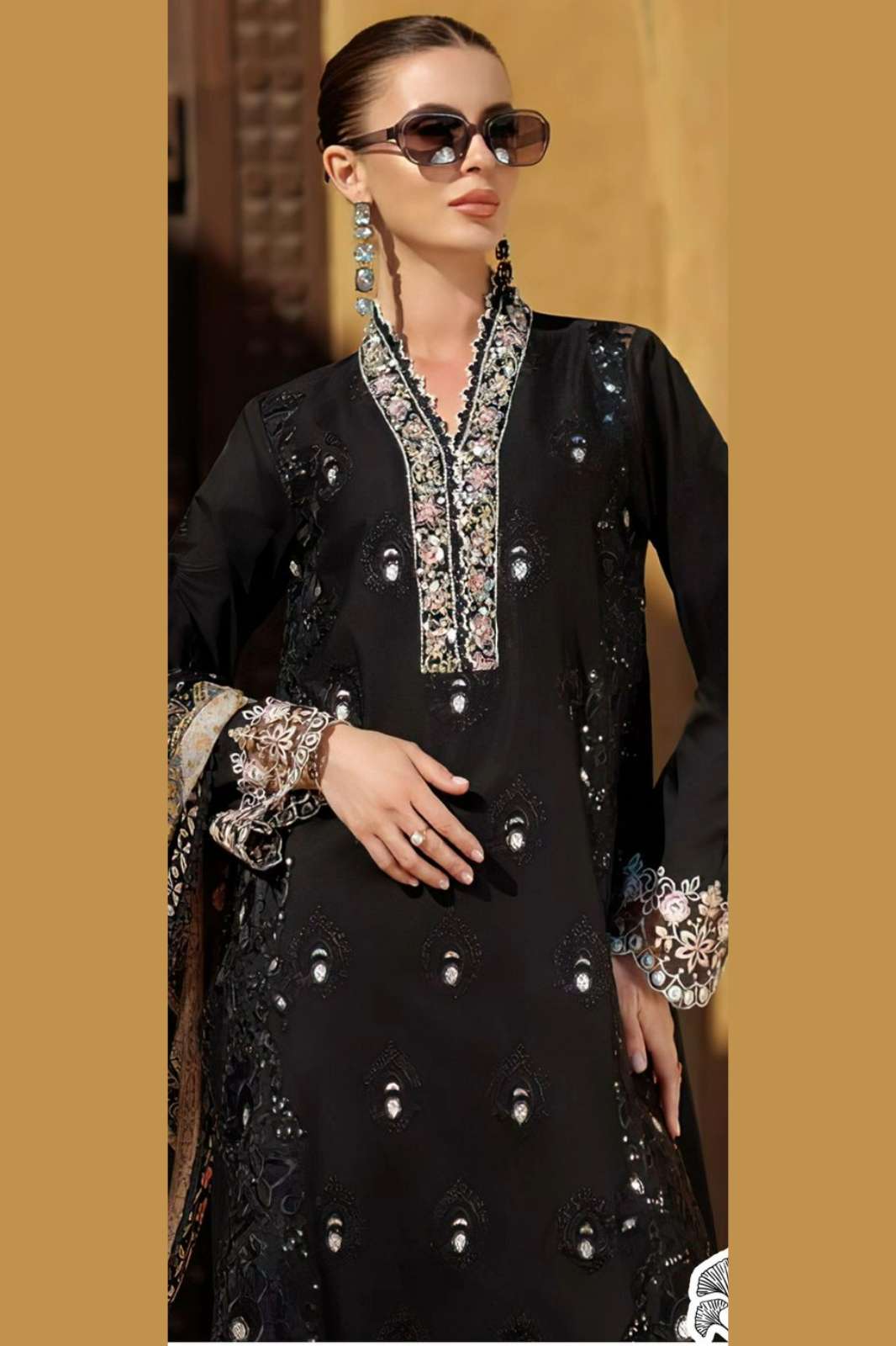 ZAHA 10305 10306 10307 PURE CAMBRIC COTTON PAKISTANI SUIT