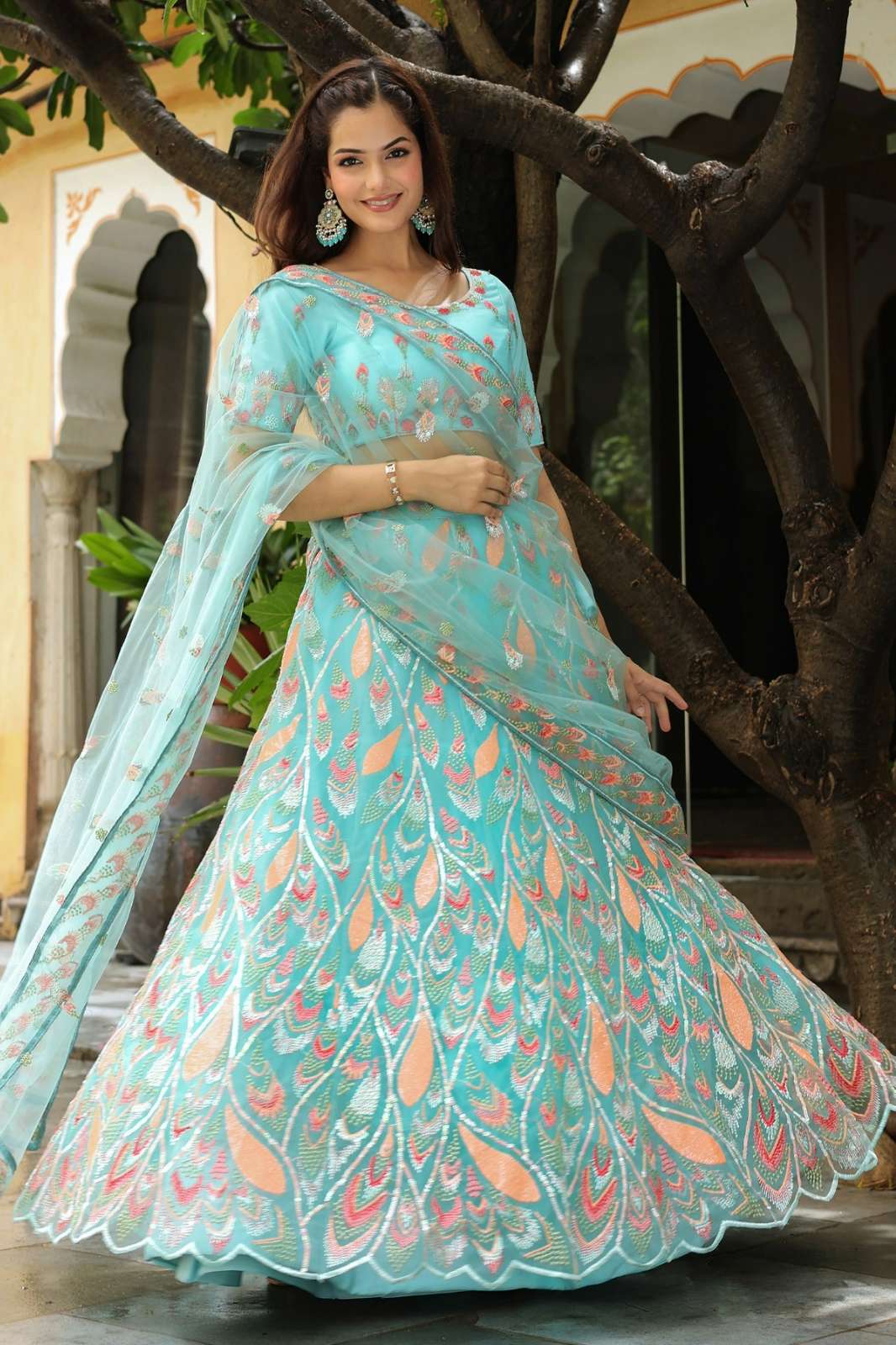 Zeel VOL 29 Georgette Party Wear Sequins Embroidery Lehenga Choli