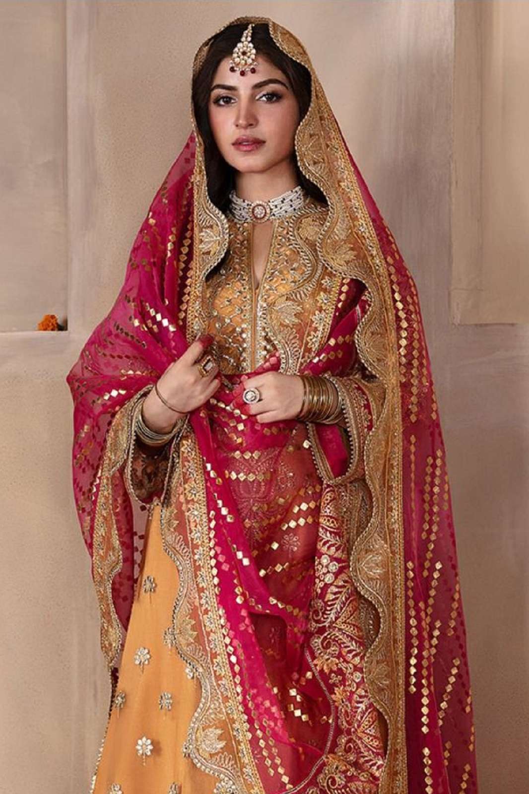 ZIAAZ DESIGNS 428 A GEORGETTE EMBROIERED DRESS MATERIALS