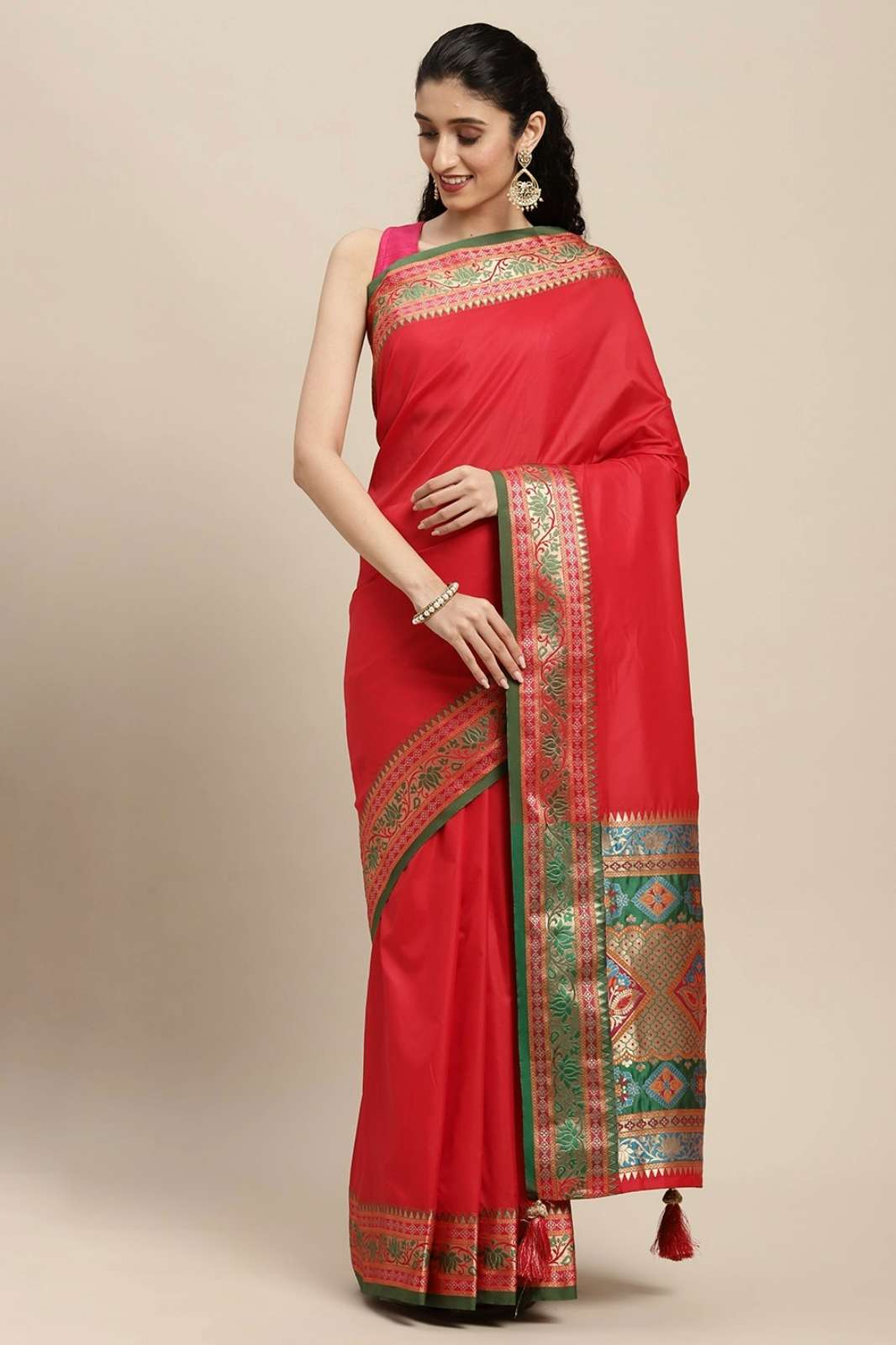 ASTITA KAYAN SILK INDIAN WOMEN SILK SAREE