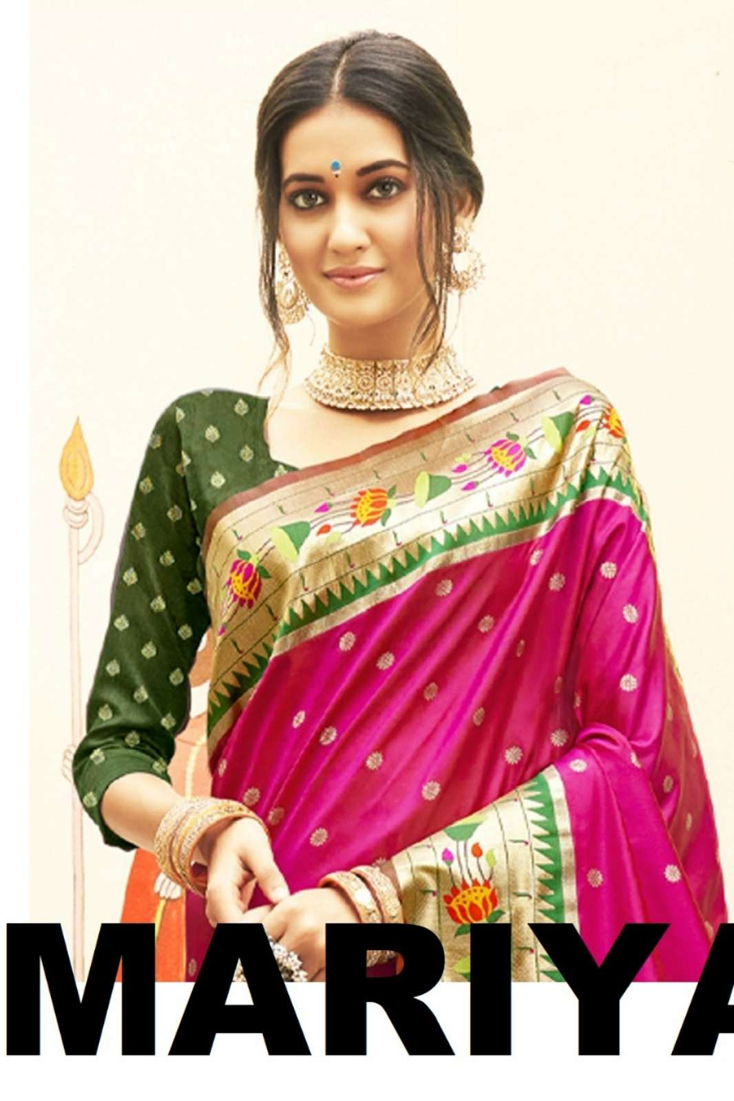 Astita Mariya 1001 TO 1006 Designer Paithani Silk Saree