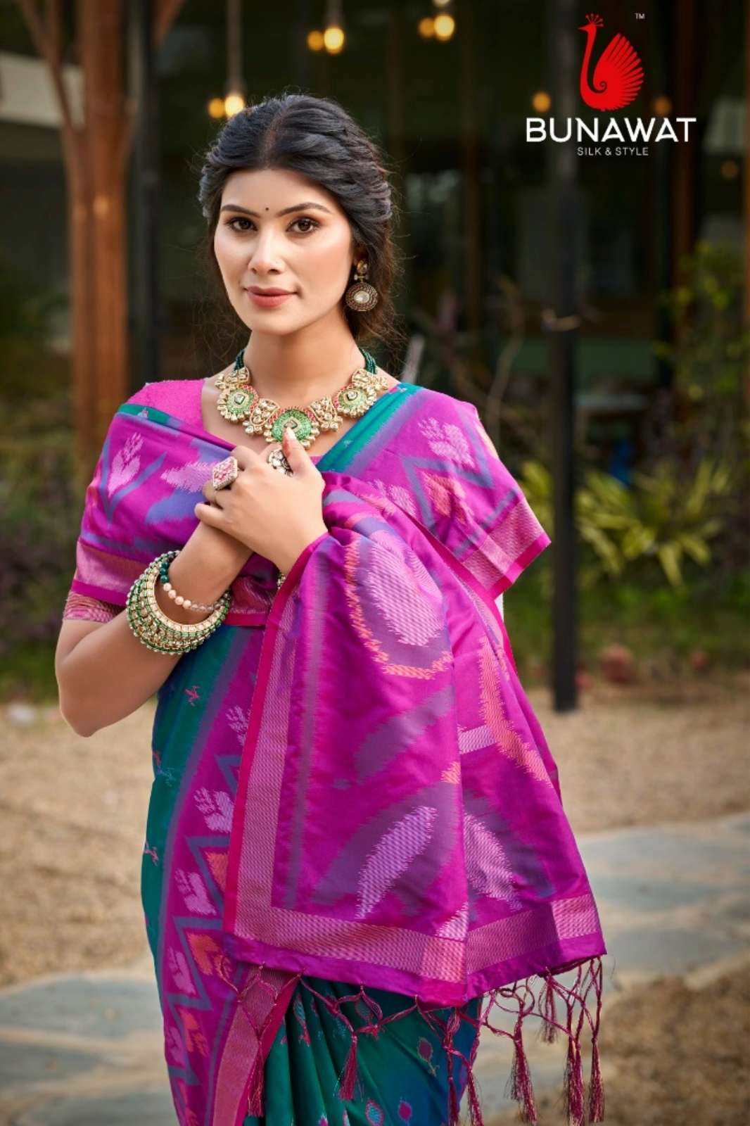 Bunawat POCHAMPALLI VOL 11 1002 TO 1008 NX SILK Designer Saree