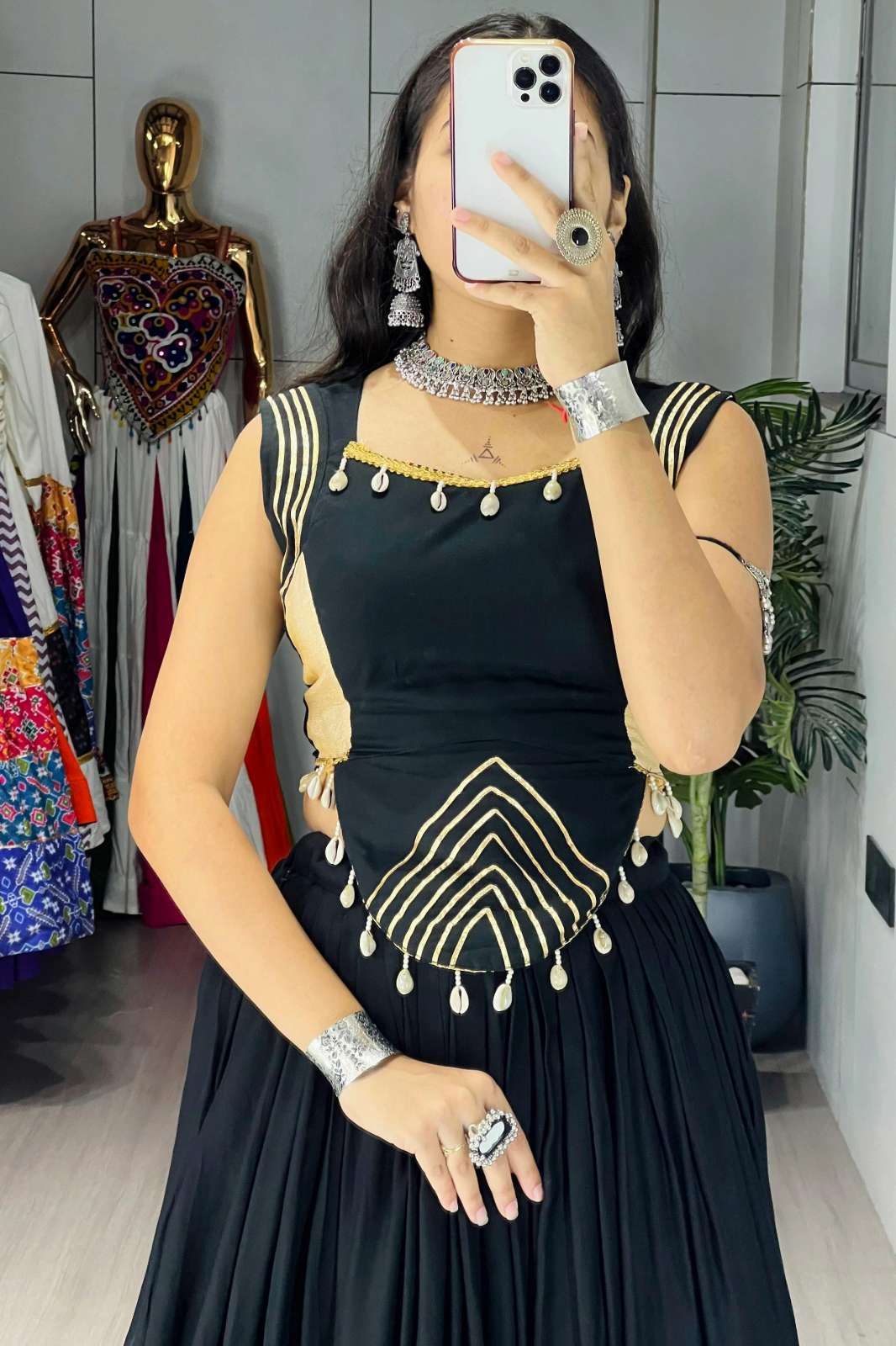 Crazy Cloths Ambaa Pure Rayon Cotton Ethnic Women Lehenga Choli