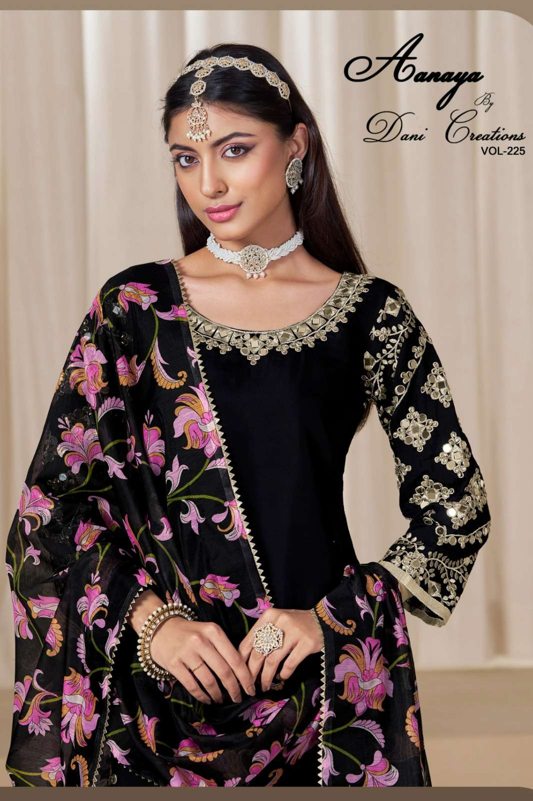 Dani AANAYA VOL 225 PV Chanderi Designer Salwar Suit
