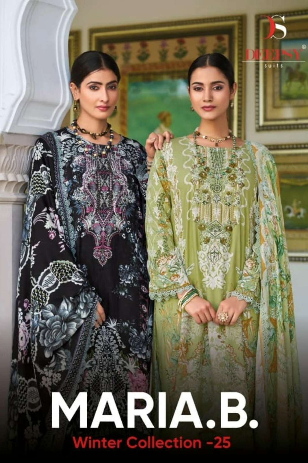 DEEPSY SUITS Winter collection 25 Embroidery Pure Viscose Pashmina Suit 