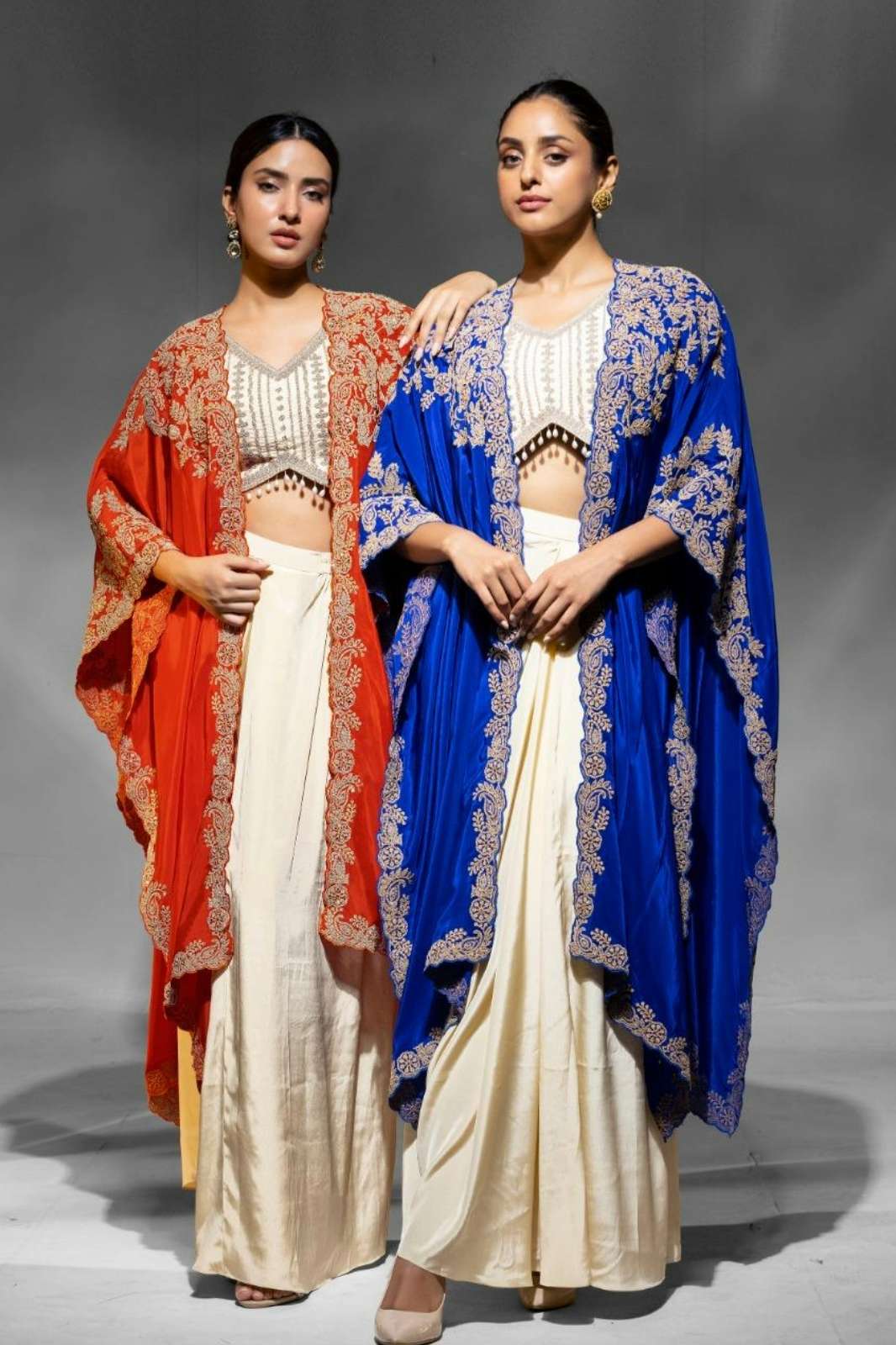Gulzar Teelasmi Ready to wear Premium Embroidered Crape Designer Dress 