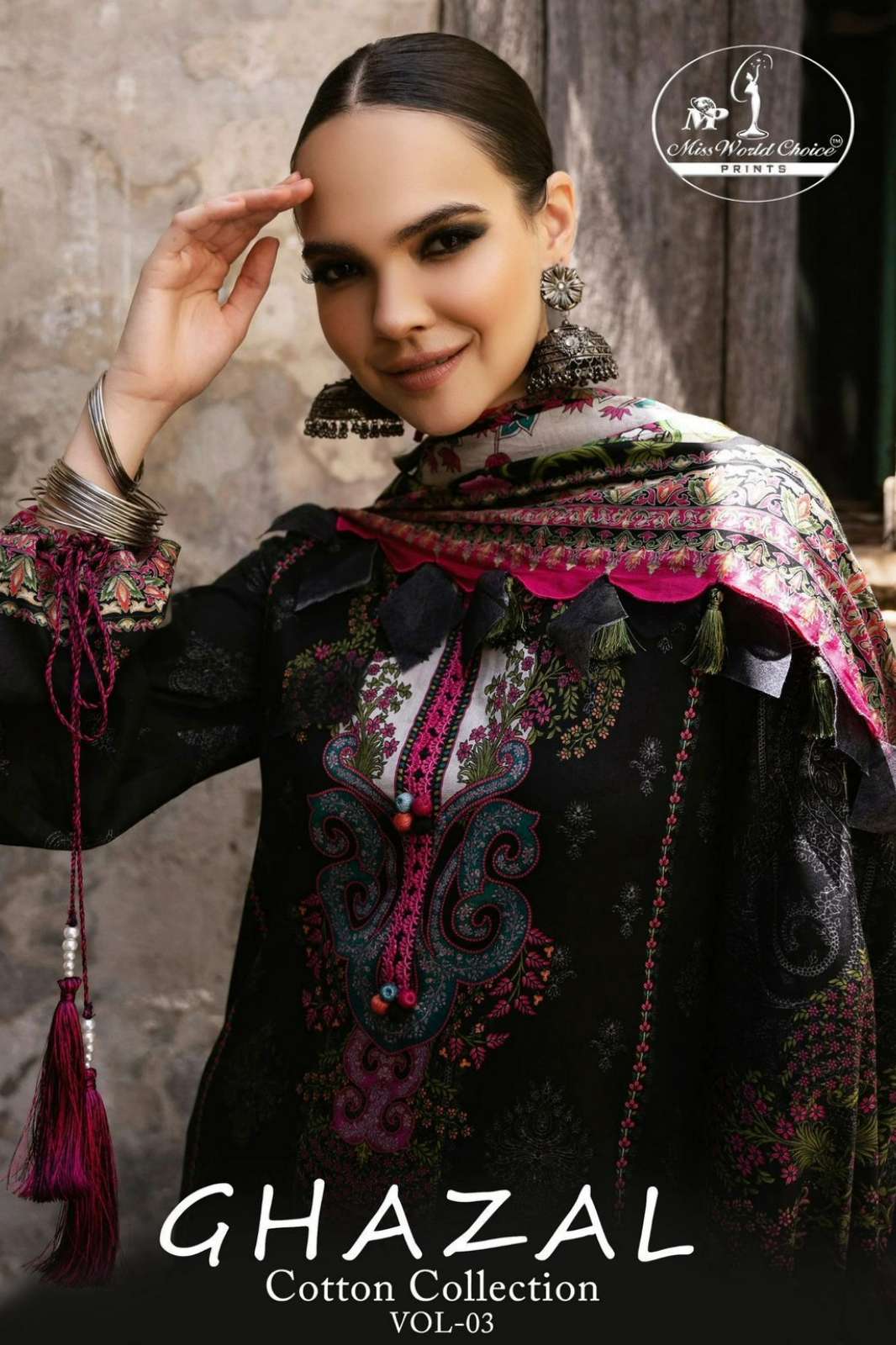 KARACHI PRINT GHAZAL VOL 3 Pure Cotton Printed Suits