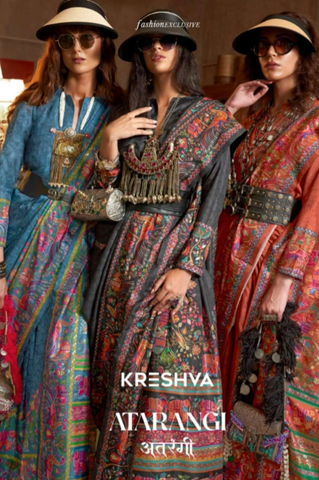 Kreshva Atrangi 4209 To 4217 Luxury Printed Silk Designer Saree