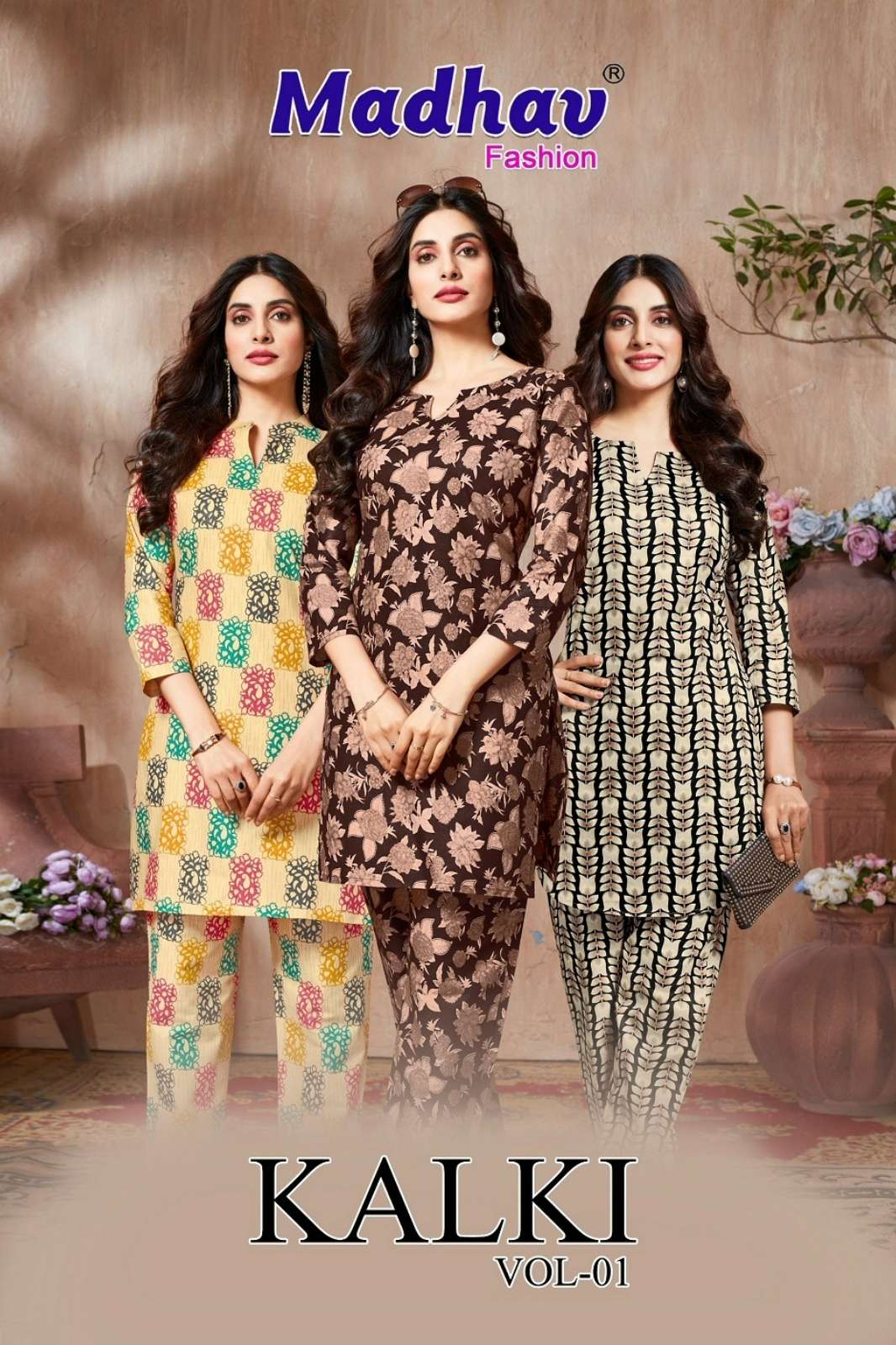Madhav Kalki Vol 1 Ready to Wear Pure Cotton Printed Co Ord Sets