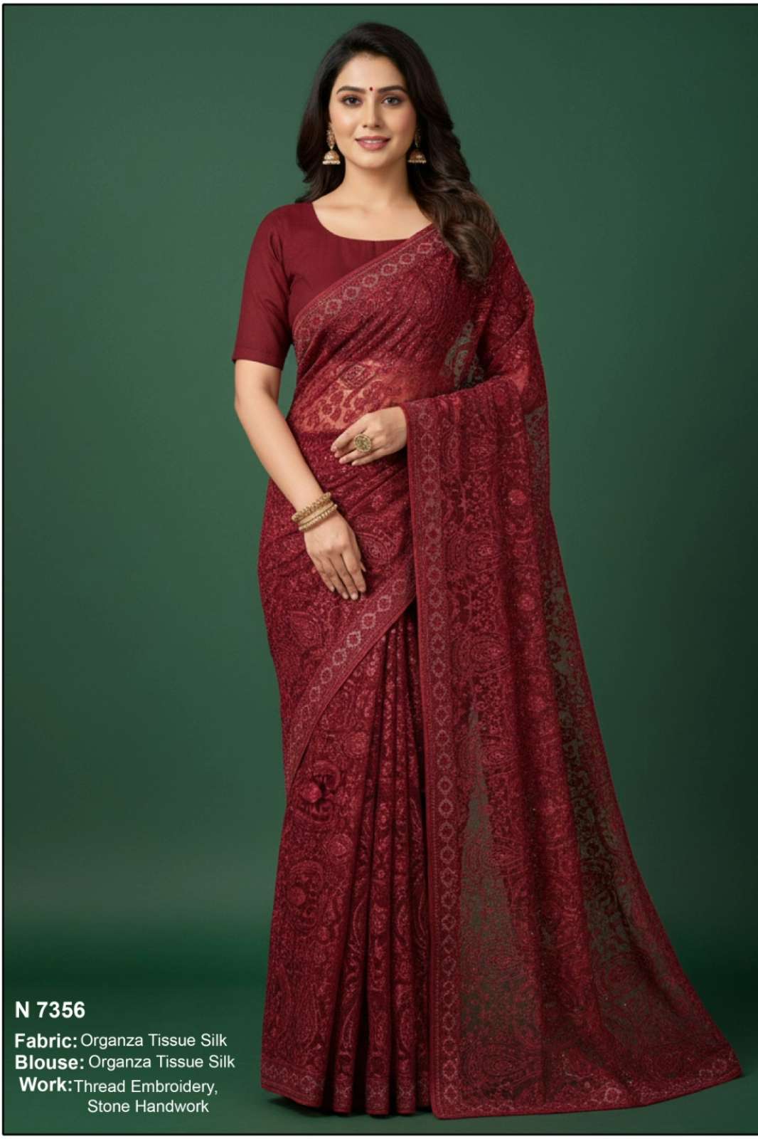MAHOTSAV NIMAYA RESHMI PARTY WEAR DESIGNER PREMIUM SAREE