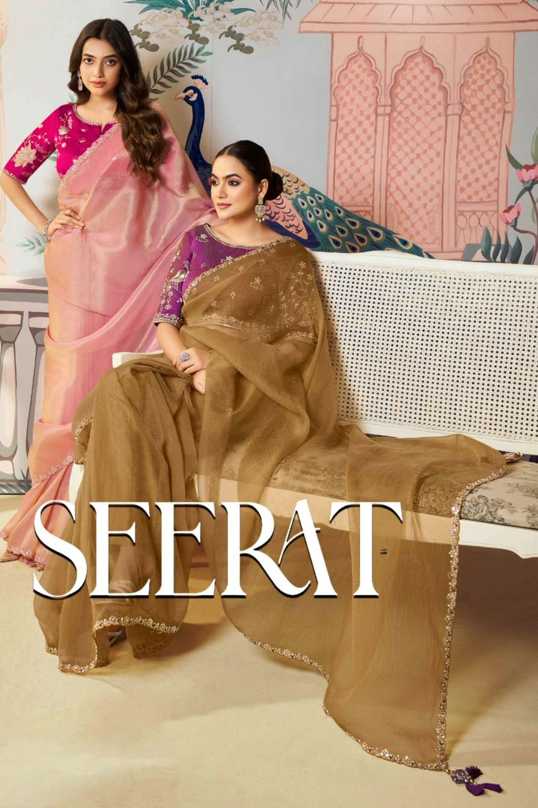 MAHOTSAV NORITA 44300 SEERAT PARTY WEAR DESIGNER SAREE COLLECTION