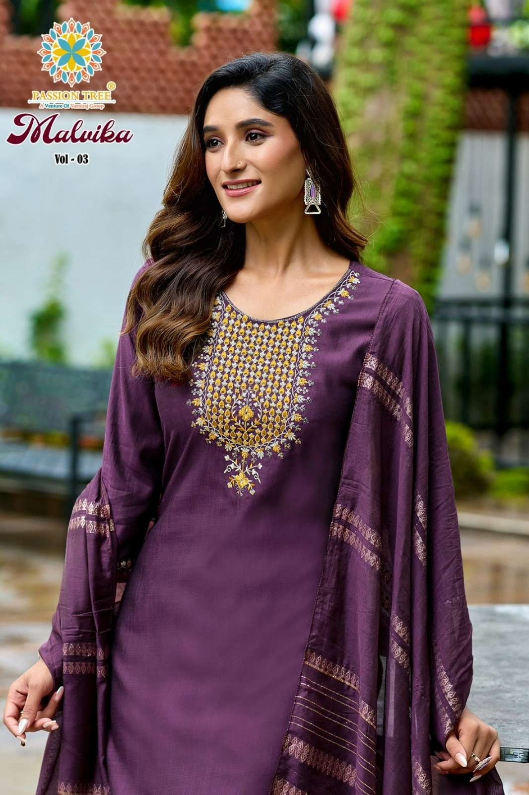 Passion Tree MALVIKA VOL 3 Ready to Wear Beautiful Embroidered Suit 