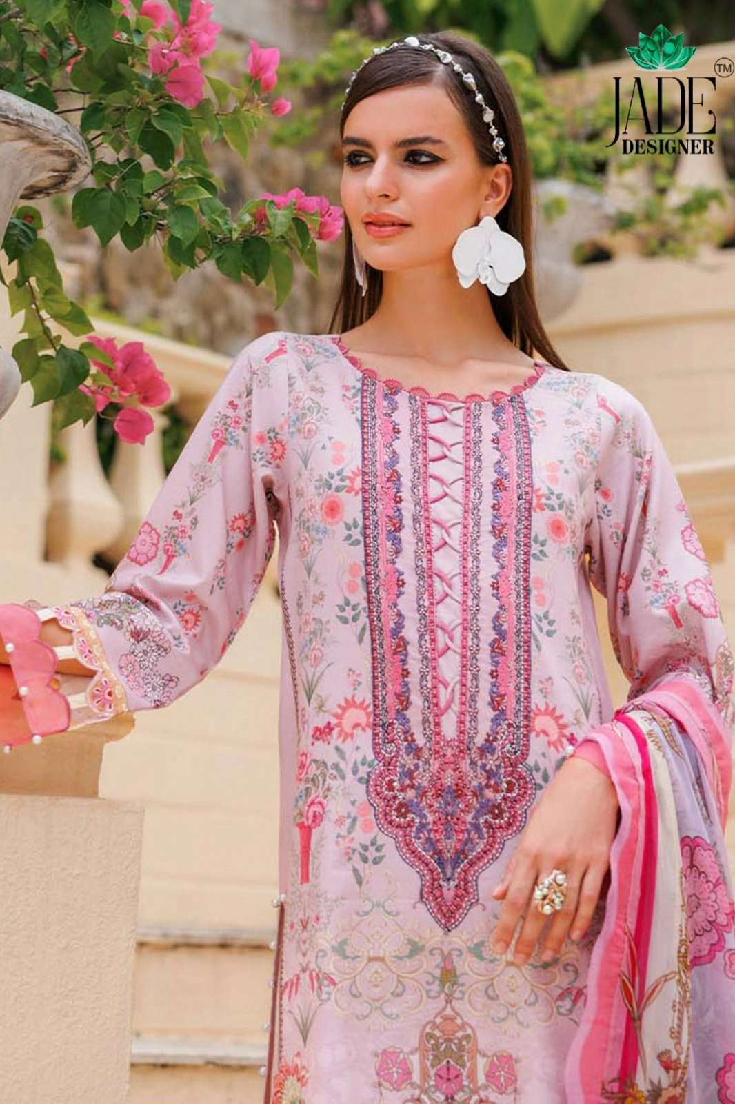SAANVI TRENDS JADE NOOR AHMED VOL 3 100% PURE LAWN COTTON SUITS