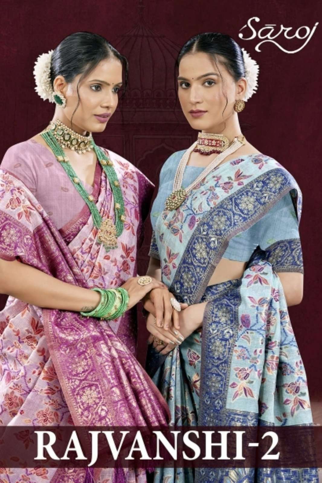 Saroj Rajvanshi Linen 2 Pure Linen Silk Rich Pallu Saree