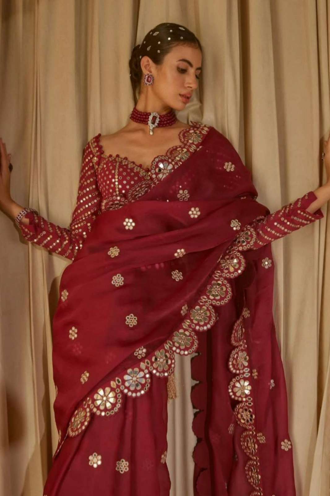 Shri Balaji Emporium 3598 Faux Georgette Festival Wear Fancy Saree