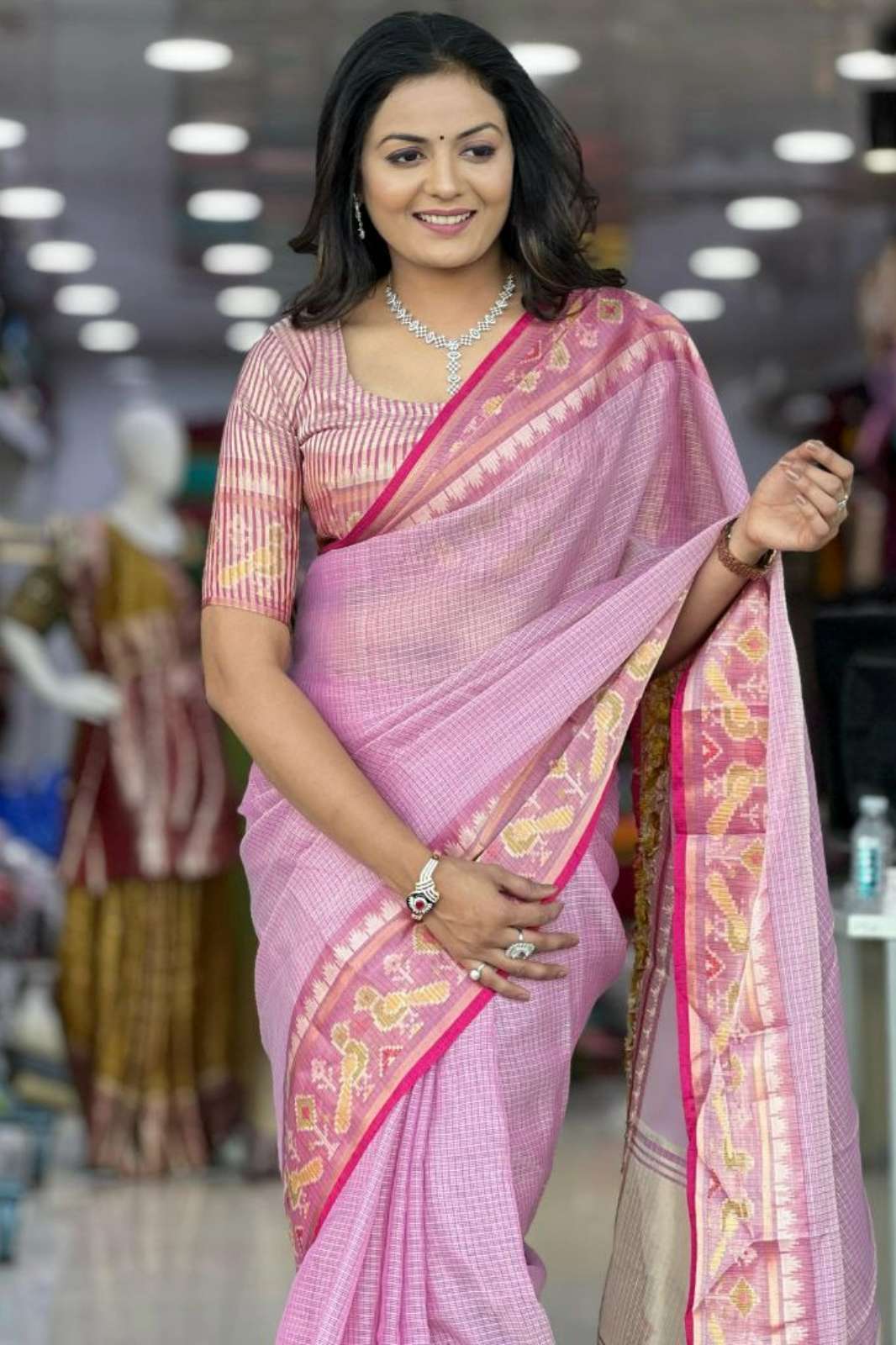 Shri Balaji Emporium 3609 Pure Soft Banarasi Kota Doria Saree