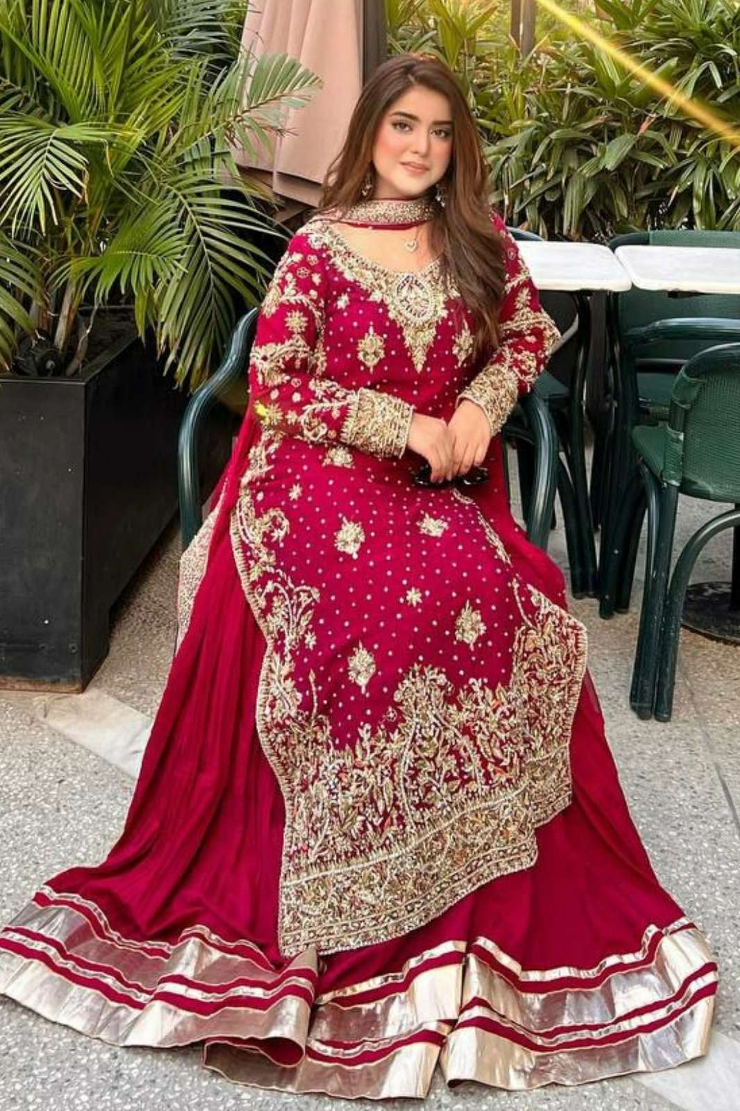 Shri Balaji Emporium DV 24850 Faux Georgette Designer Sharara Suit