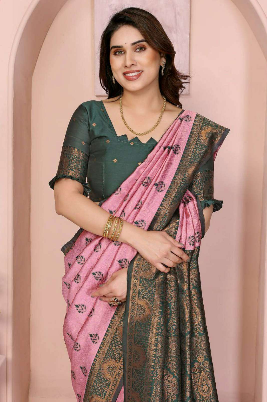 Shri Balaji Emporium MB 4053 Banarasi Soft Silk Designer Saree
