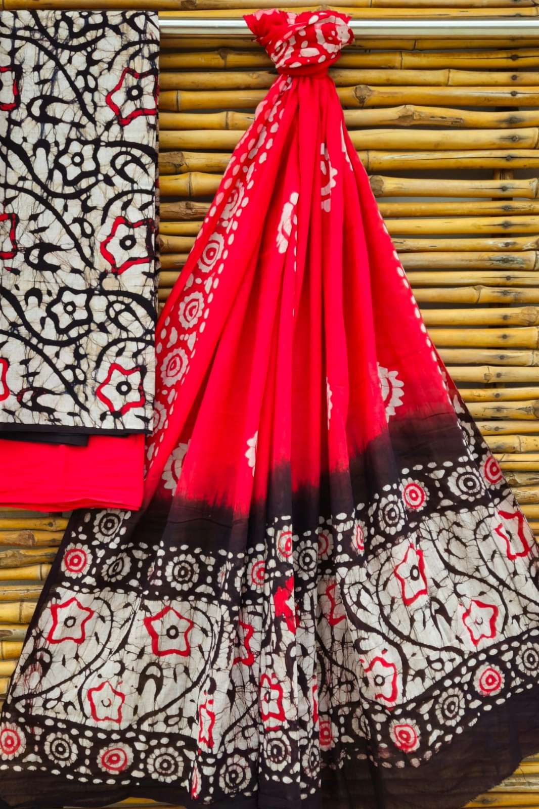 Shri Balaji Emporium RF16707 Textilemela Bagru Hand Block Printed Cotton Suits