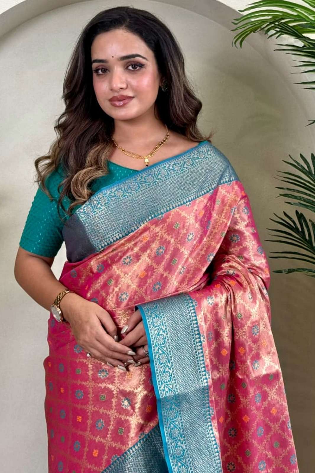 SHRI BALAJI EMPORIUM SHREYA PURE TISSUE SILK SAREE 